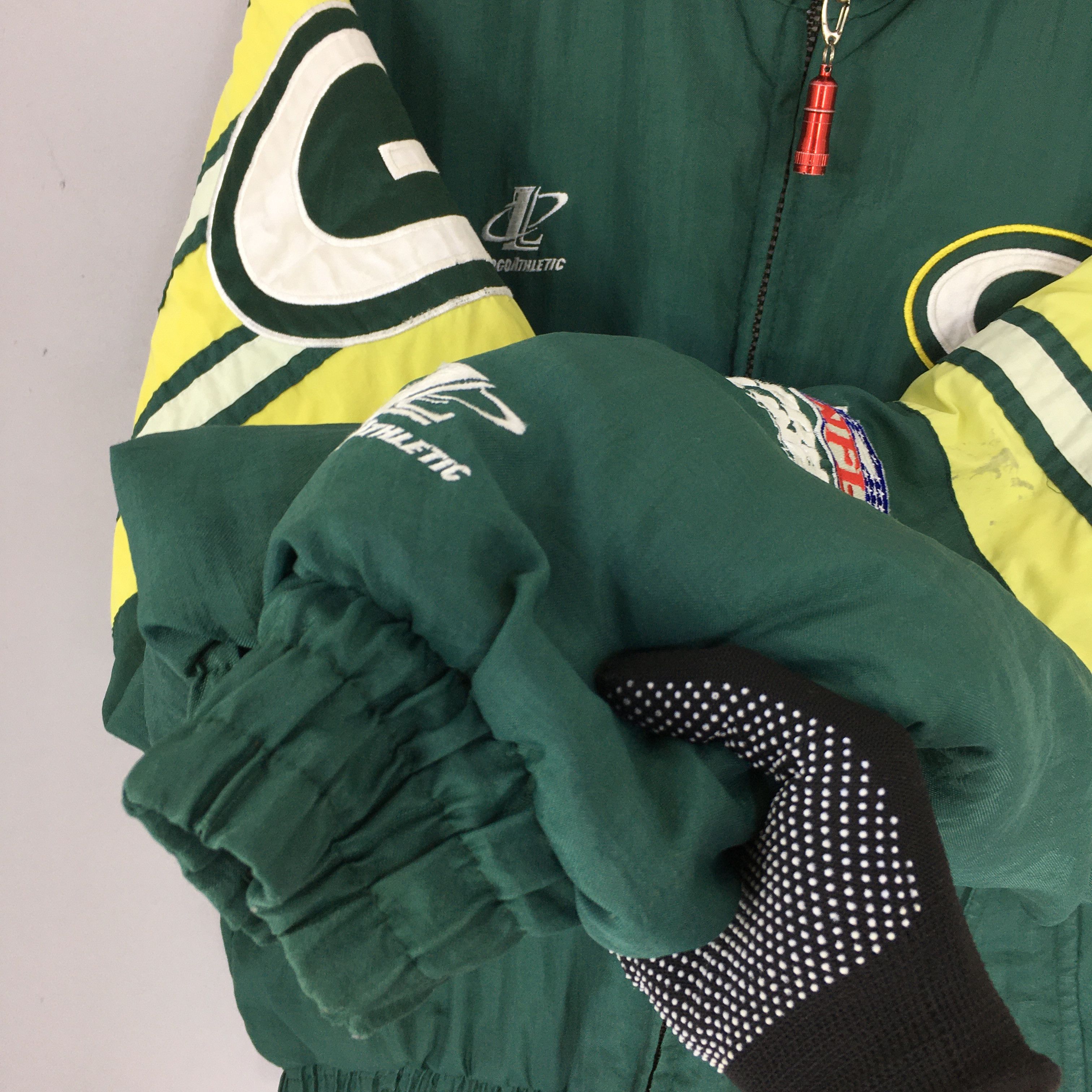 NFL × Starter × Vintage Vintage Green Bay Packers NFL Zipper Jacket Medium Size US M / EU 48-50 / 2 - 5 Thumbnail
