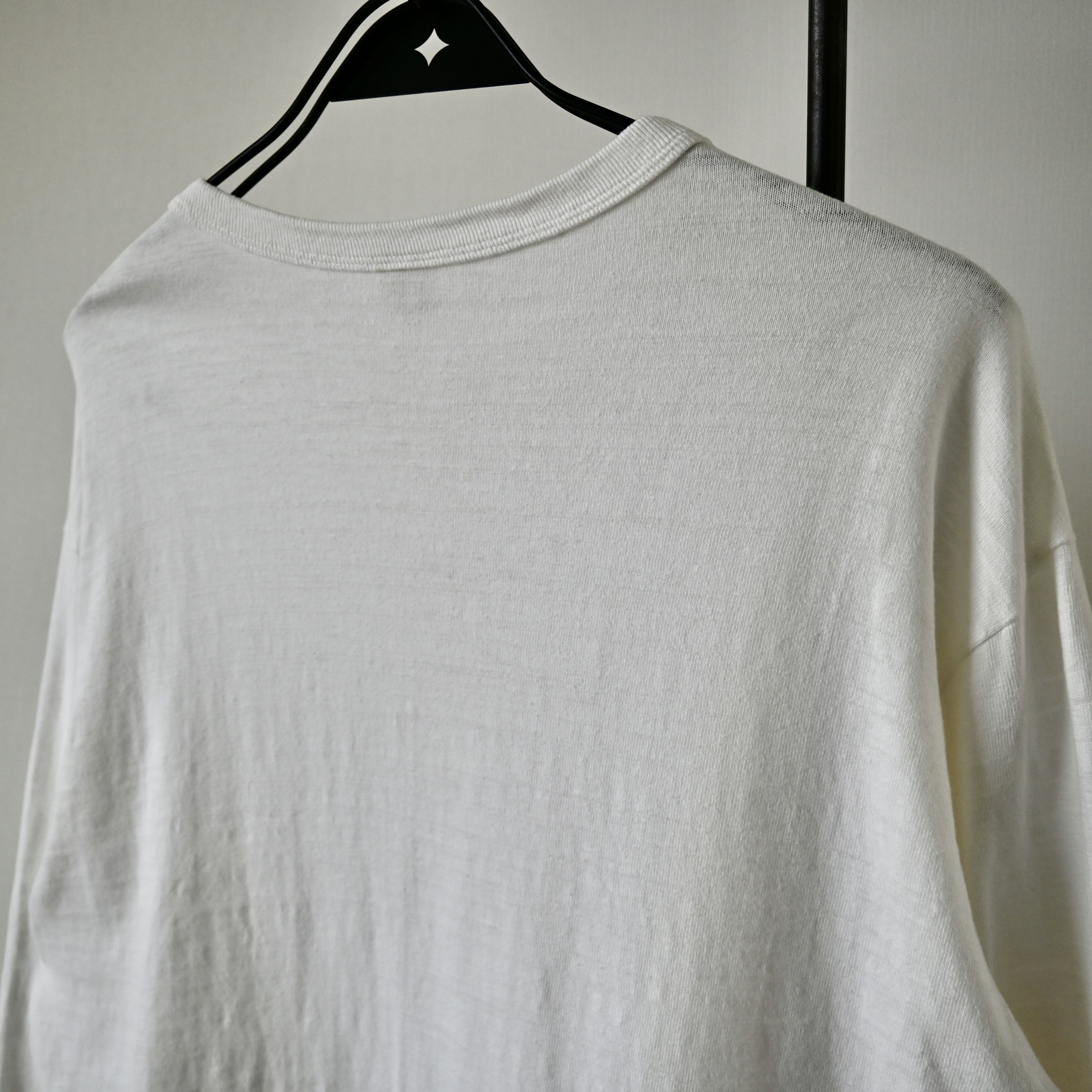 Warehouse Warehouse "shadow border" henley neck t-shirt made in Japan Size US XL / EU 56 / 4 - 3 Thumbnail