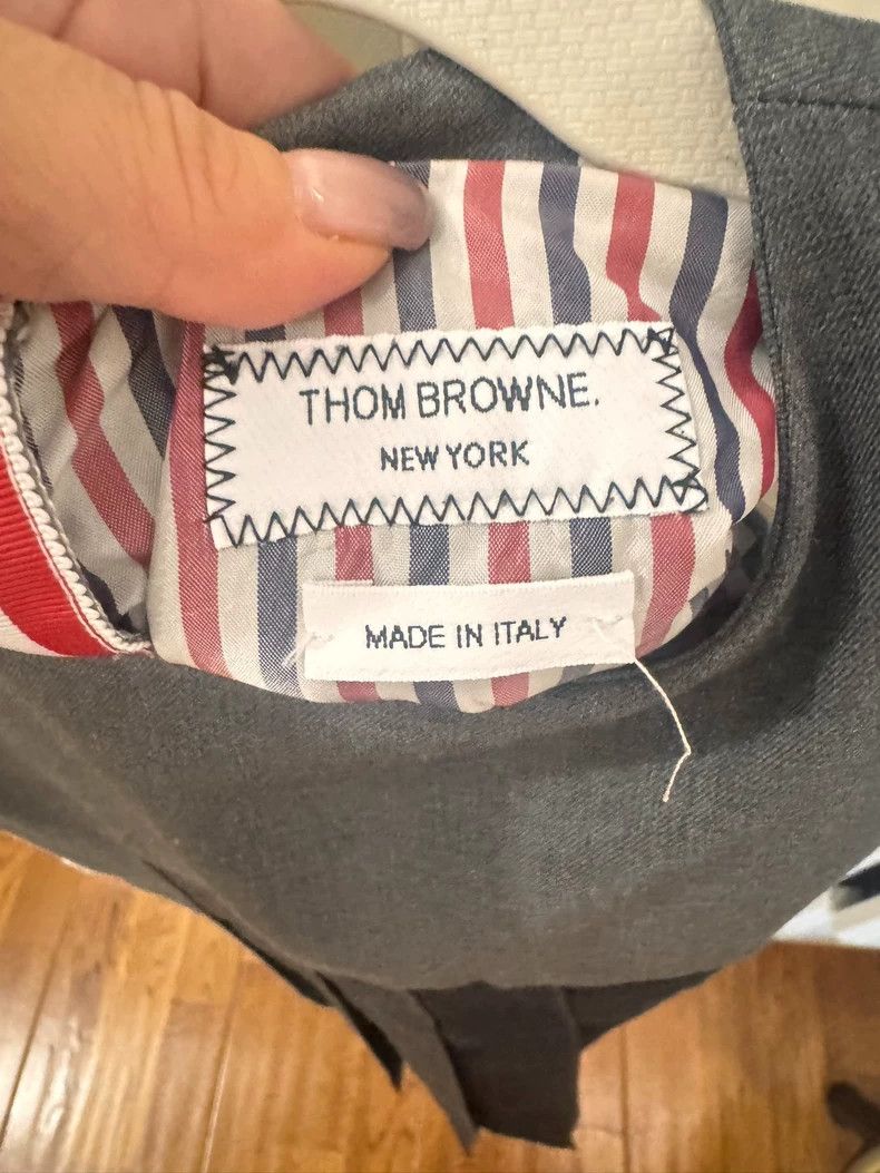 Thom Browne Thom Browne size6 Striped round neck sleeveless children's Size XS / US 0-2 / IT 36-38 - 3 Thumbnail