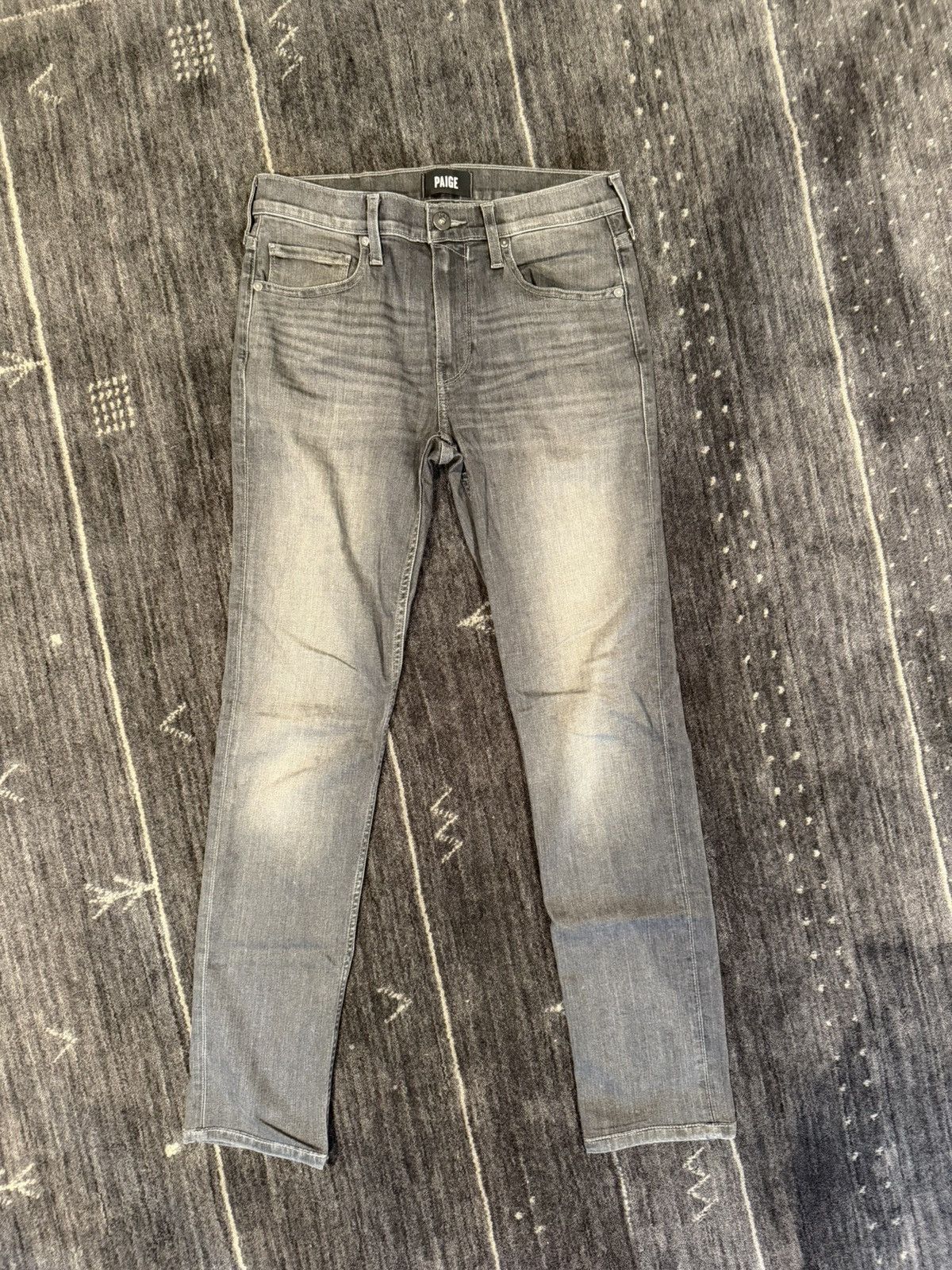 Paige Paige Grey Fade Jeans Size US 29 - 1 Thumbnail