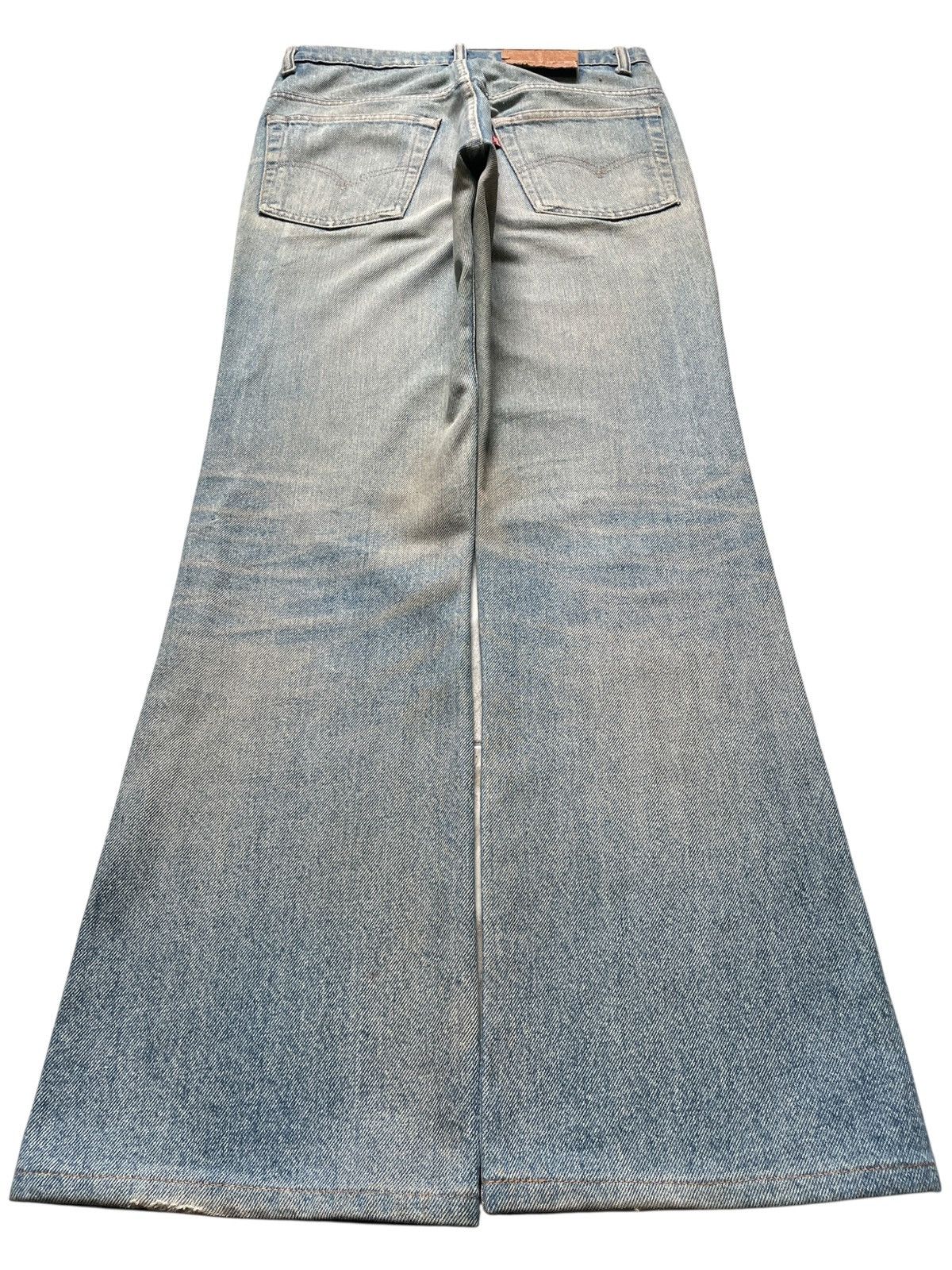 Levi's Vintage 70s Levis 517 Mud Wash Bootcut Flare Jeans Button 8 Size US 30 / EU 46 - 2 Thumbnail
