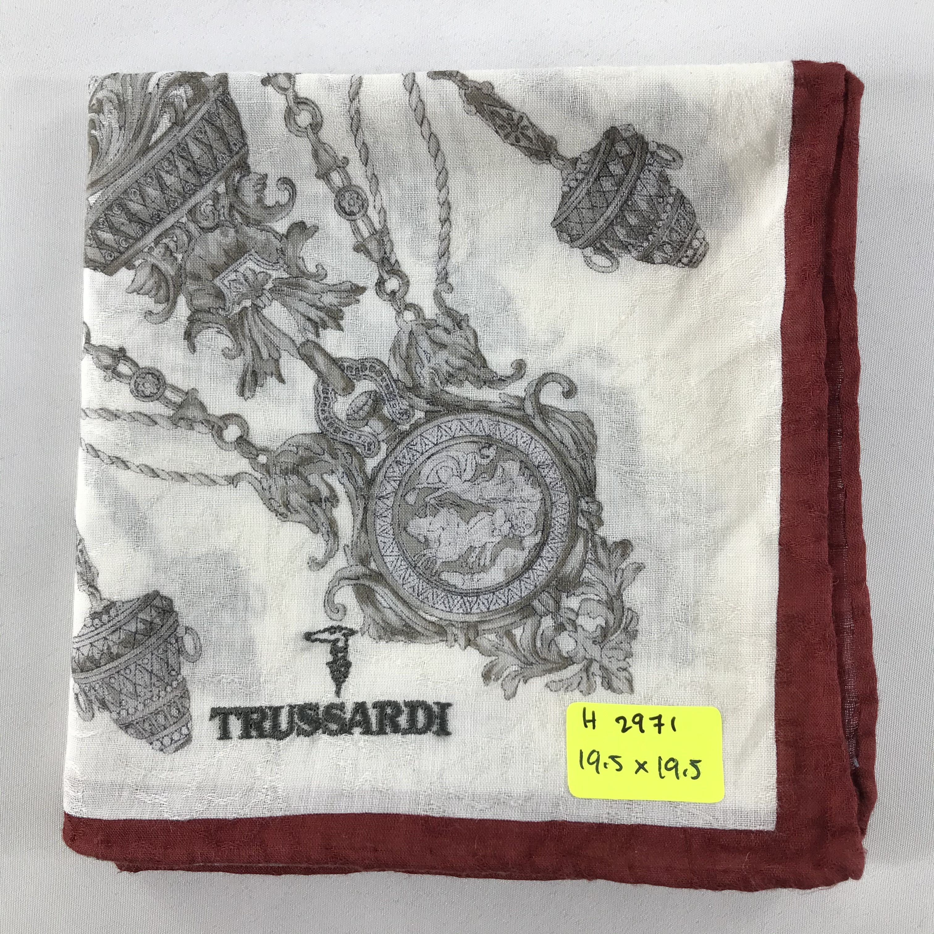 Trussardi × Vintage Trussardi Handkerchief / Neckerchief / Bandana Size ONE SIZE - 5 Thumbnail