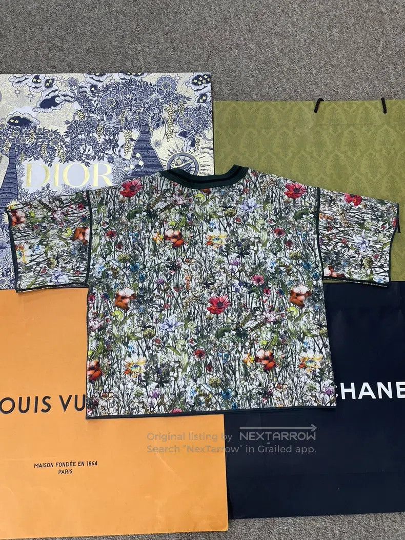 Dior Dior Floral short sleeves Size XXS / US 00 / IT 34 - 3 Thumbnail