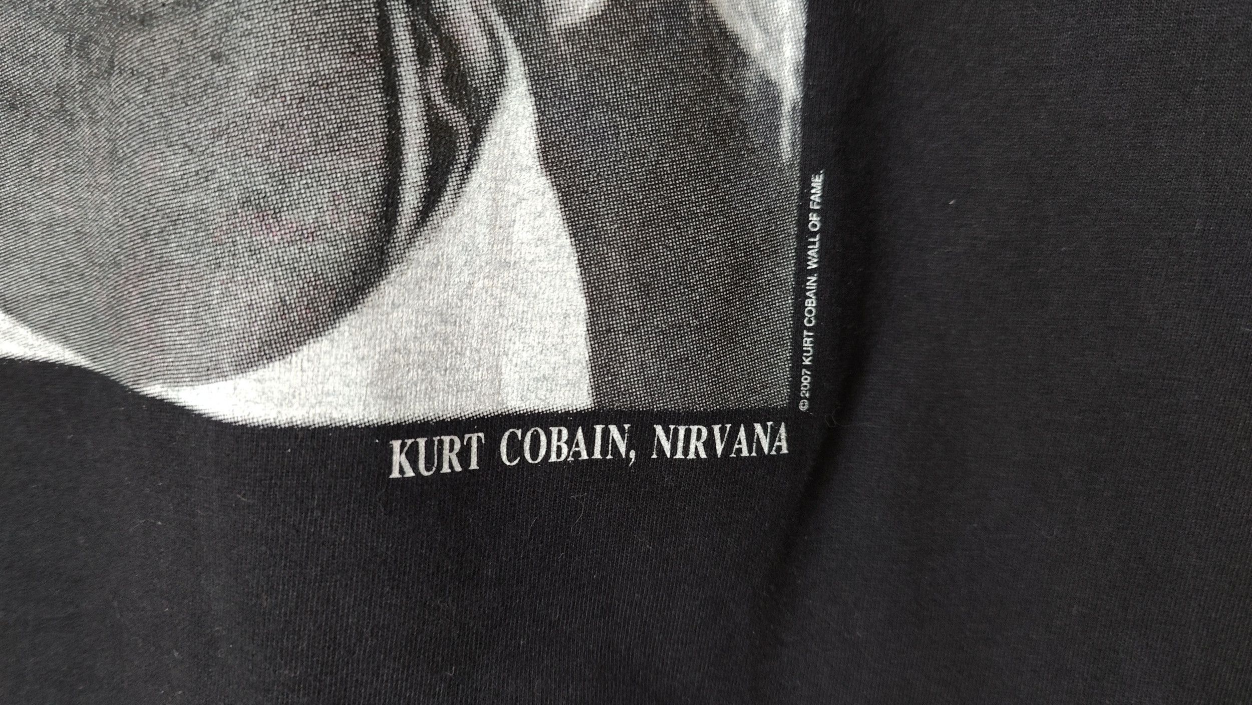 Nirvana × Vintage Kurt Cobain VTG 2007 Tribute Photo tshirt Official Nirvana Size US S / EU 44-46 / 1 - 3 Thumbnail