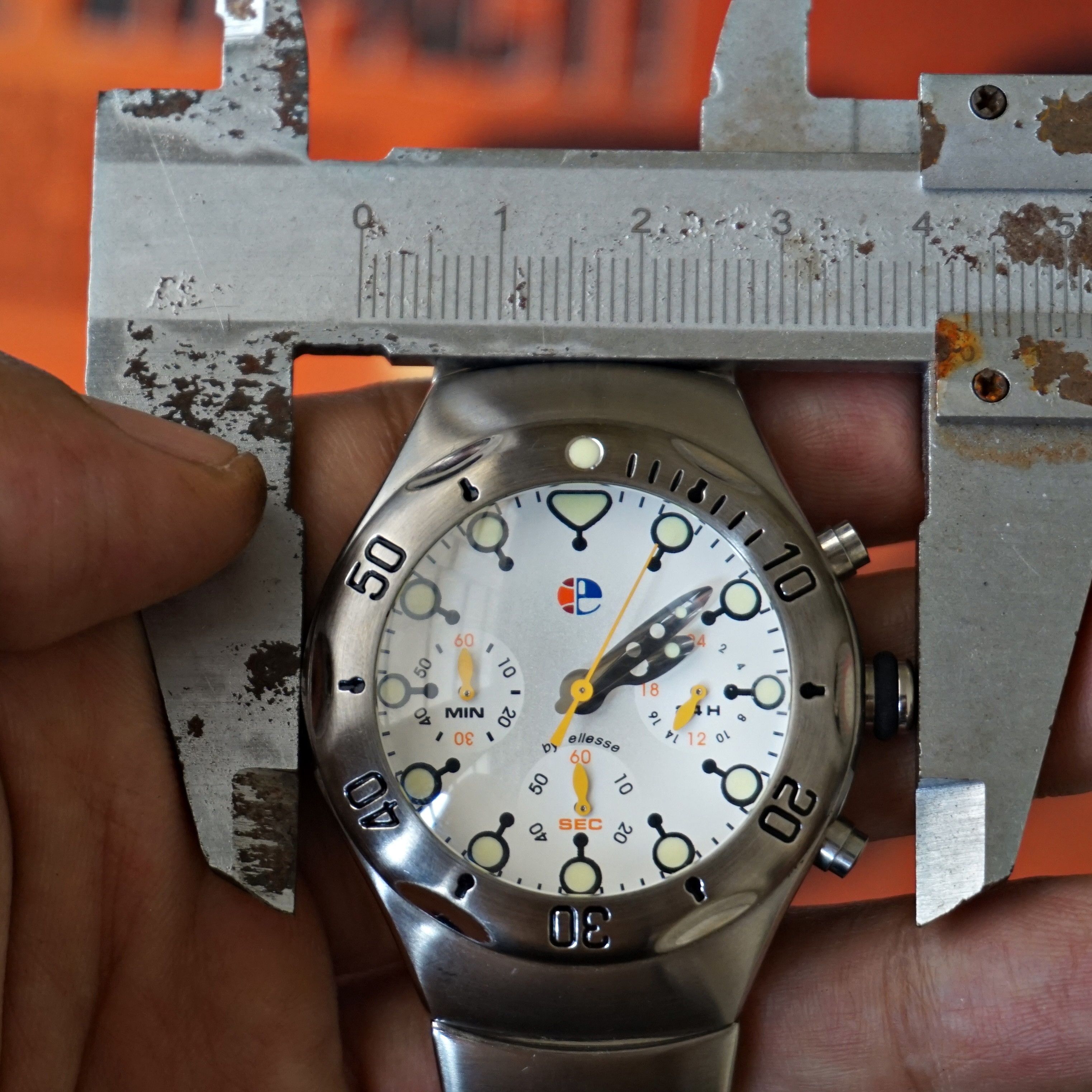 Ellesse 2000s Ellesse Chronograph watches men Size ONE SIZE - 5 Thumbnail