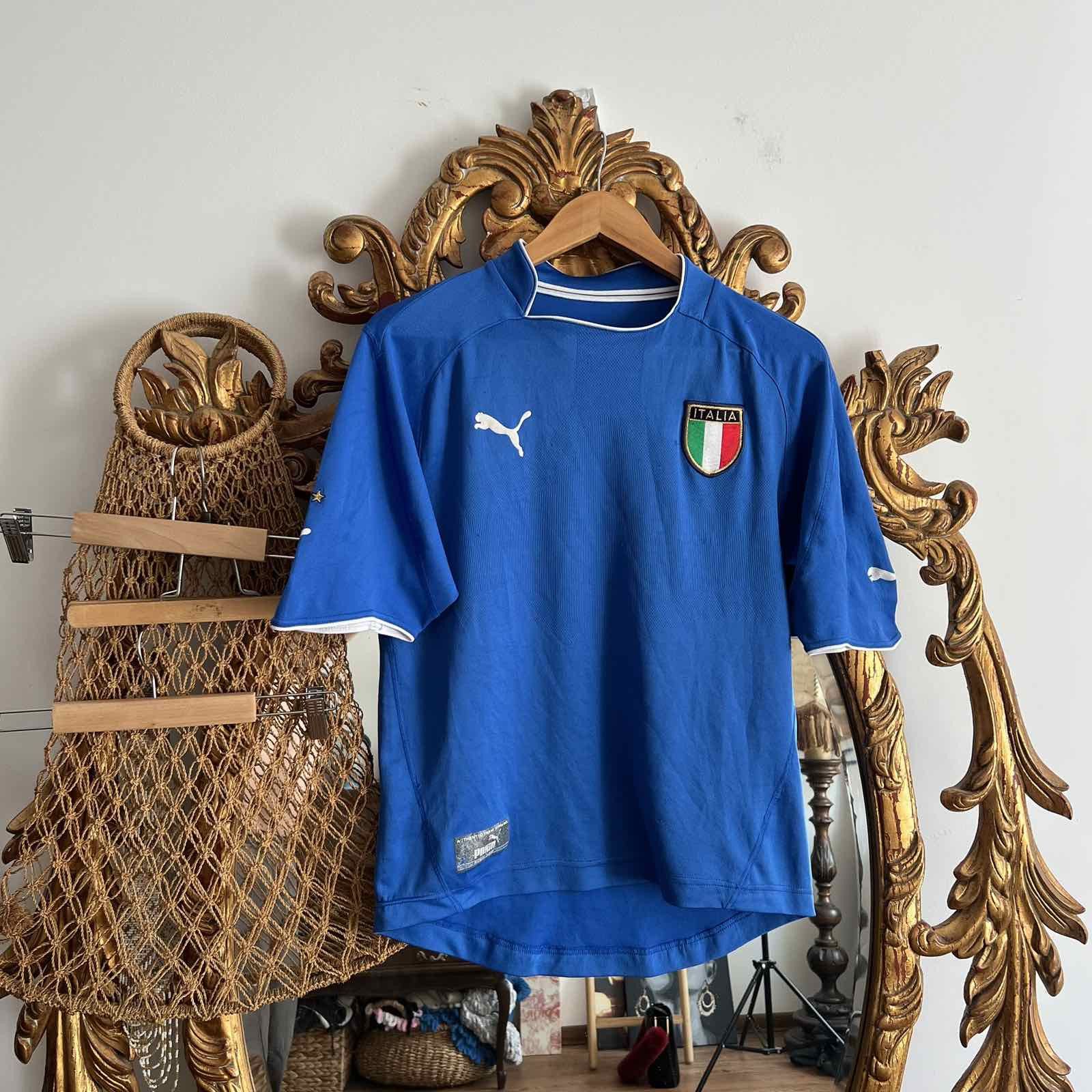Puma Vintage Puma Italy home 2003/2004 Soccer jersey tshirt Size US S / EU 44-46 / 1 - 1 Thumbnail