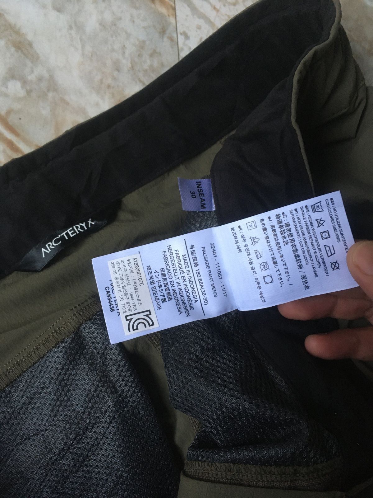 Arc'teryx PALISADE MENS PANTS Size US 36 / EU 52 - 8 Thumbnail