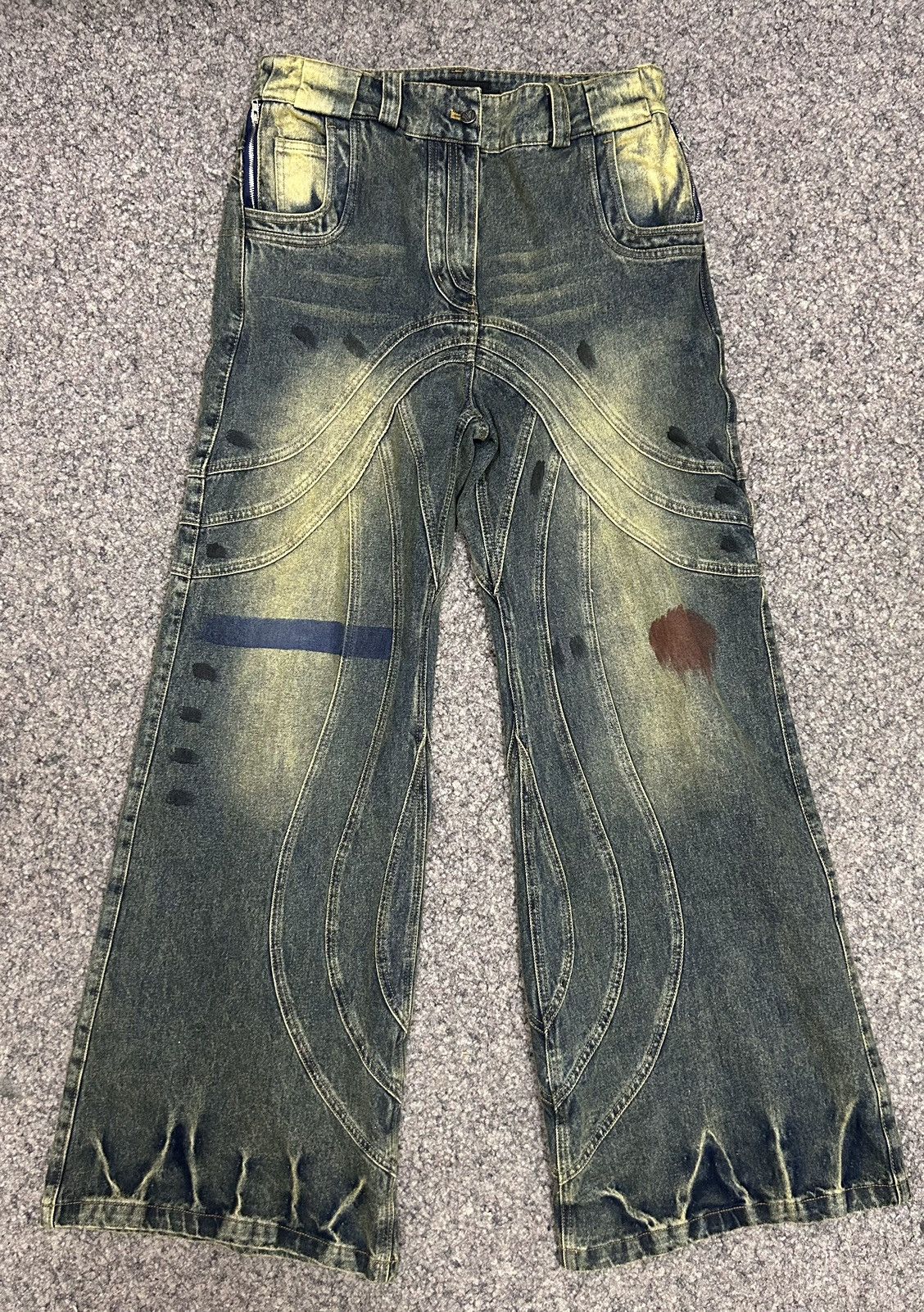 No Faith Studios HEAVY WAVE DENIM | Grailed