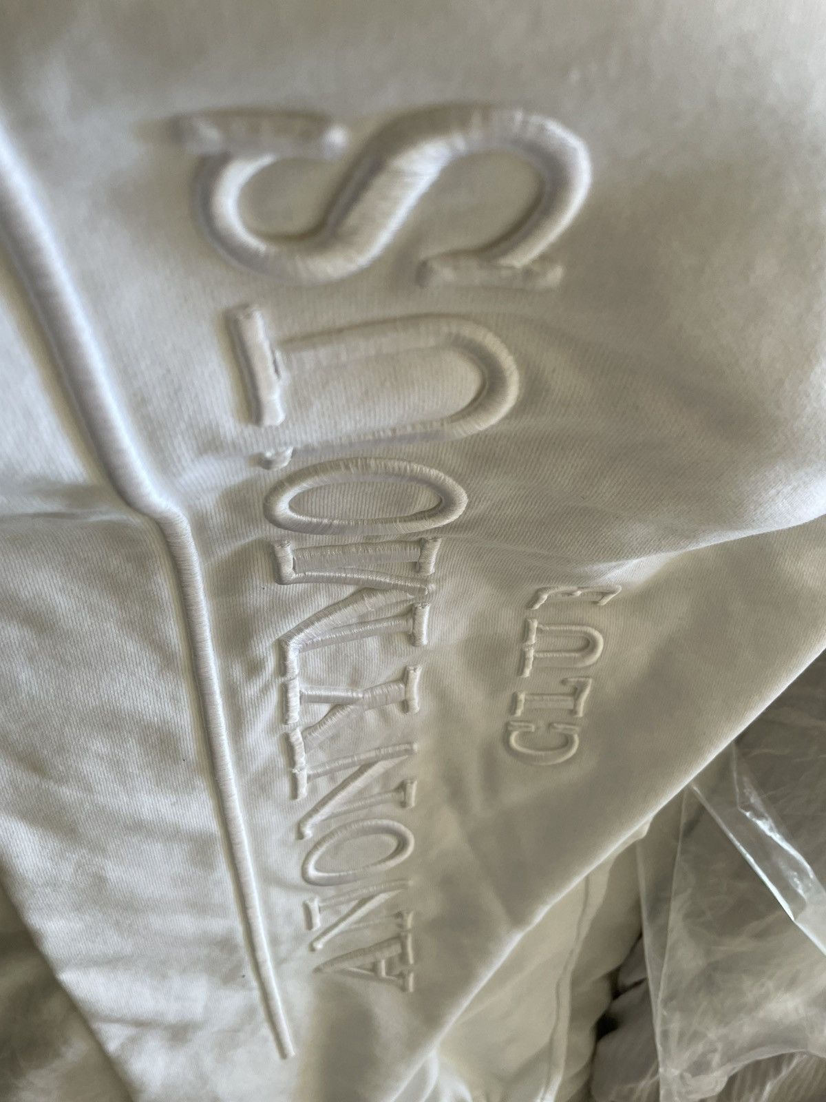 Anonymous Club Anonymous Club embroidery logo sweat pants Size US 36 / EU 52 - 6 Thumbnail