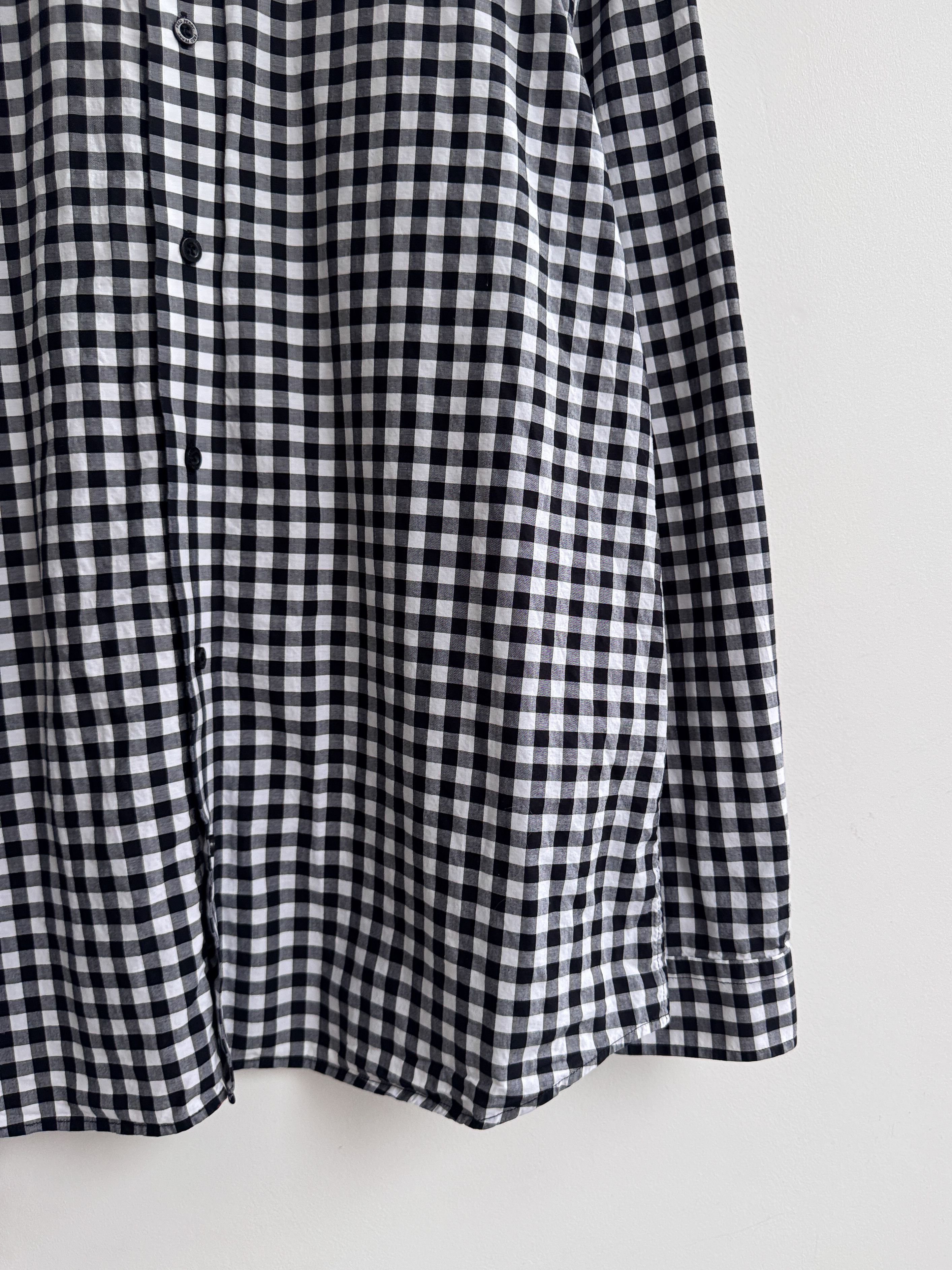 Fred Perry Fred Perry Check Black White Shirt Size US XL / EU 56 / 4 - 2 Thumbnail