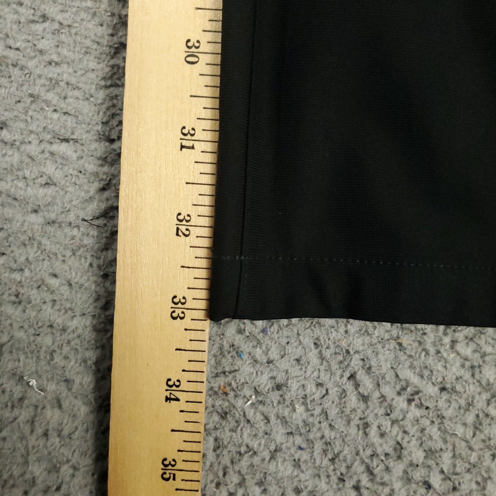Rhone Rhone Mens Pants 36x33 Black Chino Flat Front Comfort Pockets Straight Regular Size US 36 / EU 52 - 5 Thumbnail