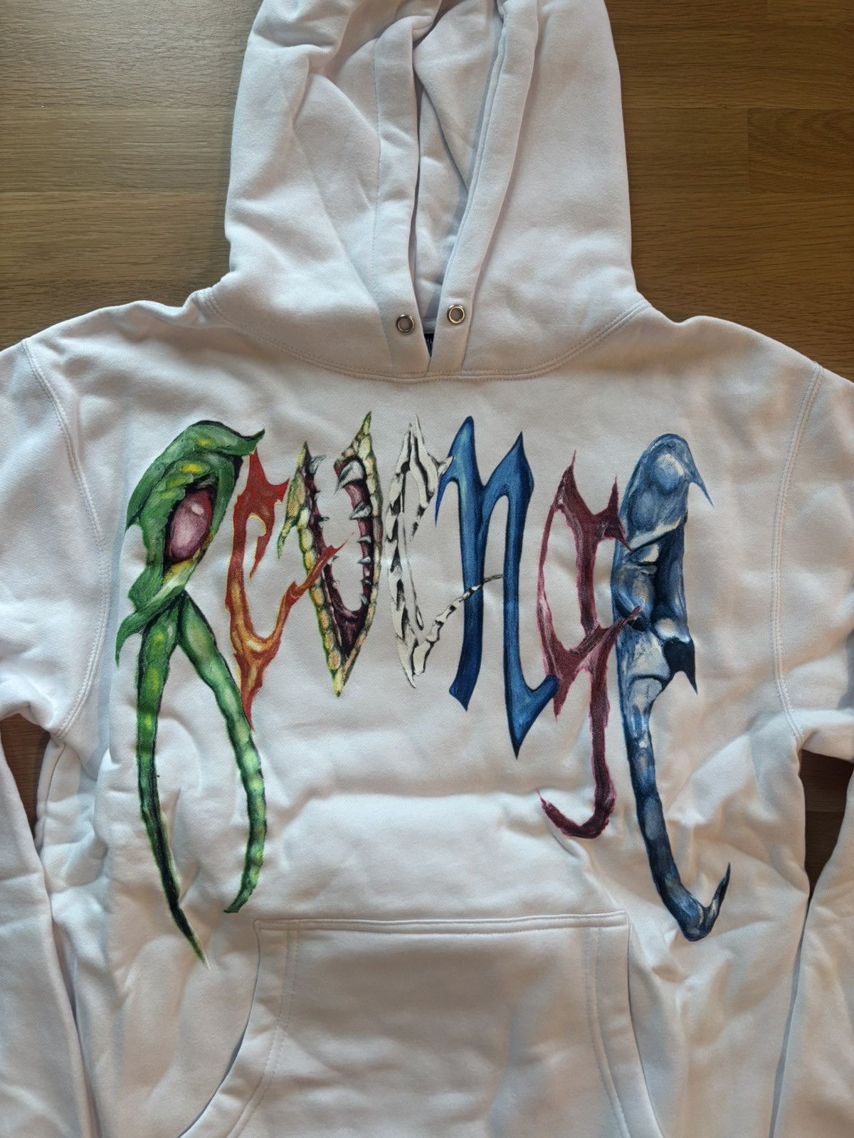 Revenge × Trippie Redd Revenge Trippie Redd Arch Logo Hoodie Size US S / EU 44-46 / 1 - 5 Thumbnail