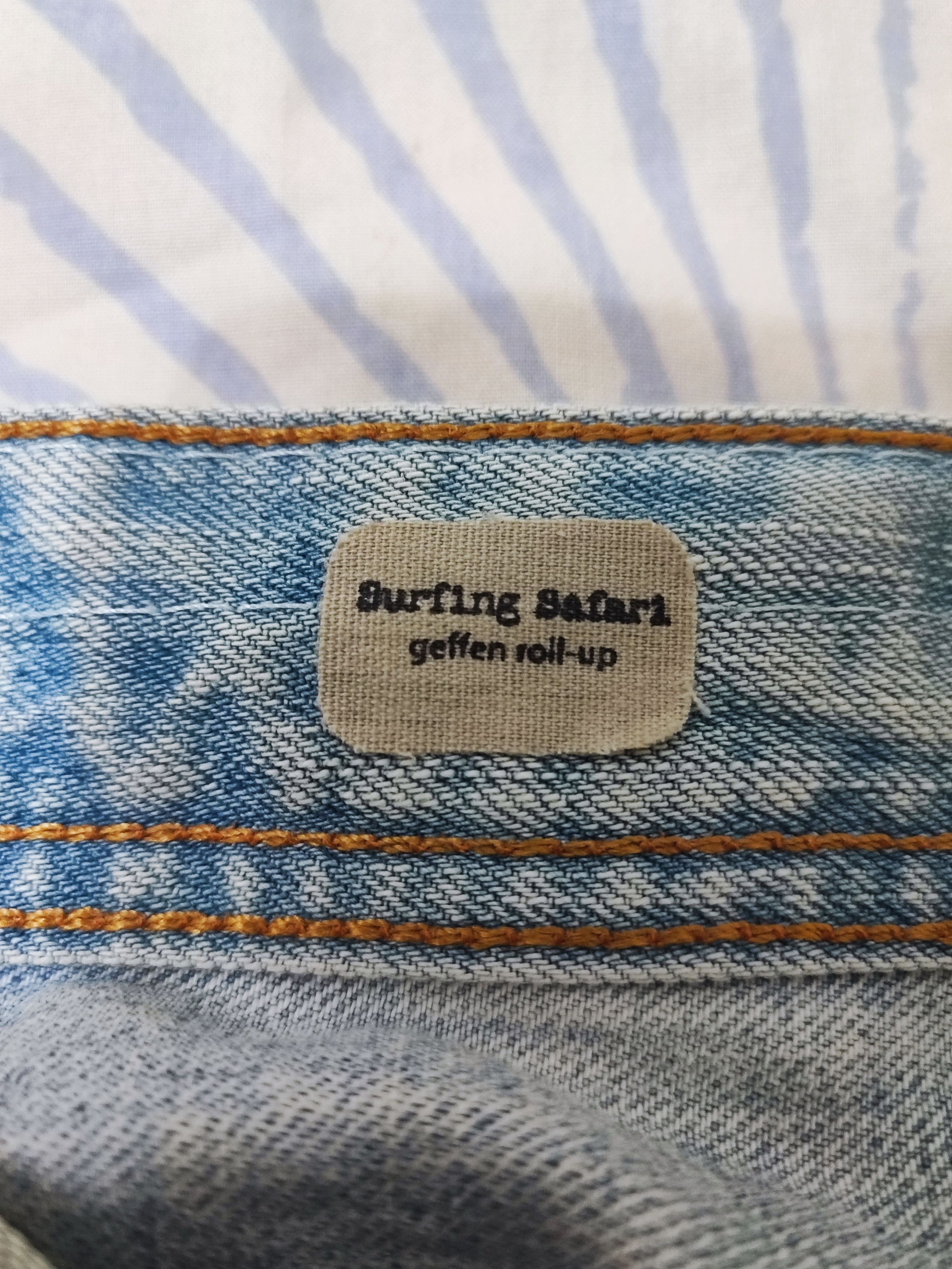 AG Adriano Goldschmied AG Adriano Goldschmied Distressed Faded Blue Jeans Size US 33 - 12 Thumbnail
