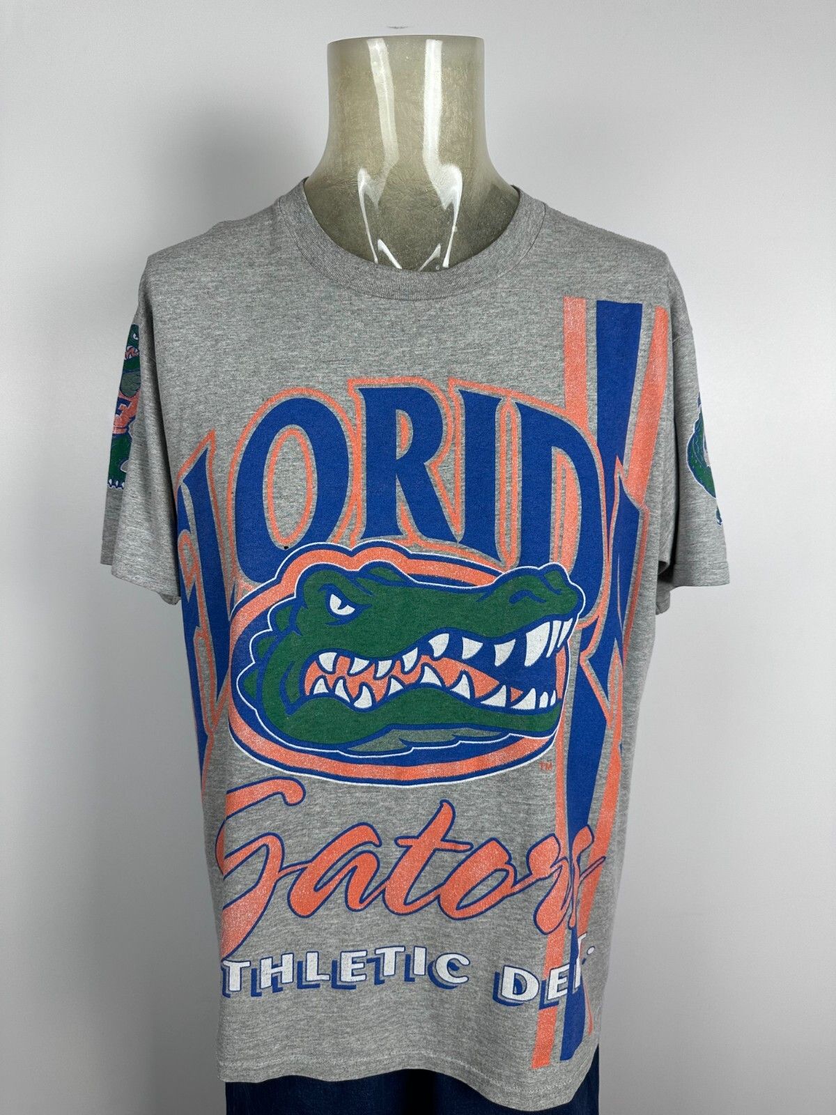 NFL Lee University of Florida Gators Vintage 90s Graphic T-Shirt Size US L / EU 52-54 / 3 - 1 Thumbnail