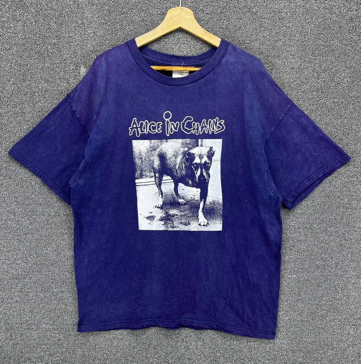 Vintage Alice in Chains Punk Rock Band Tees T Shirts Short Sleeve T Shirts