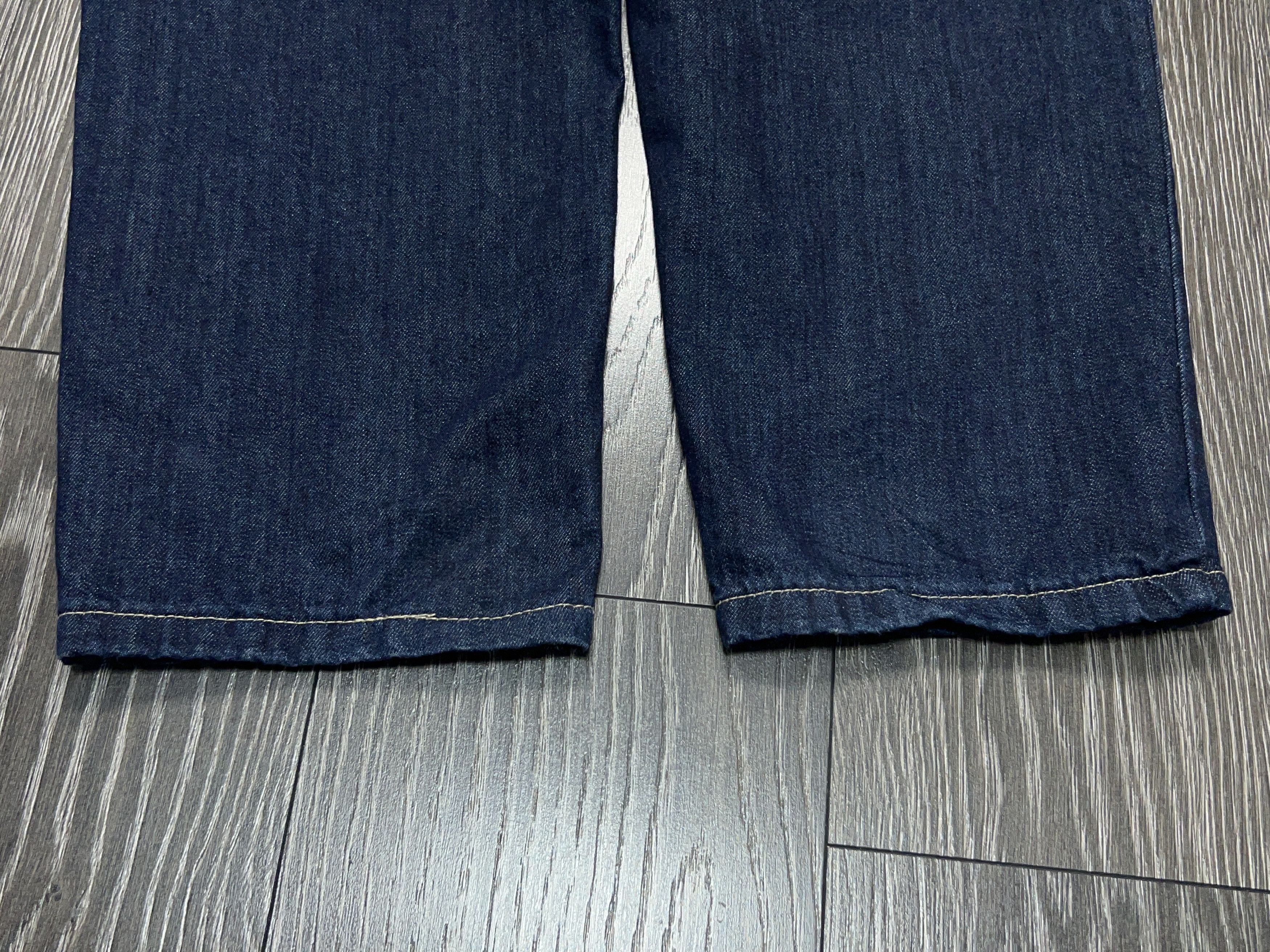 Southpole Mens Script Denim Jeans Pants Big Logo Embroidery Size 32 Size US 32 / EU 48 - 4 Thumbnail
