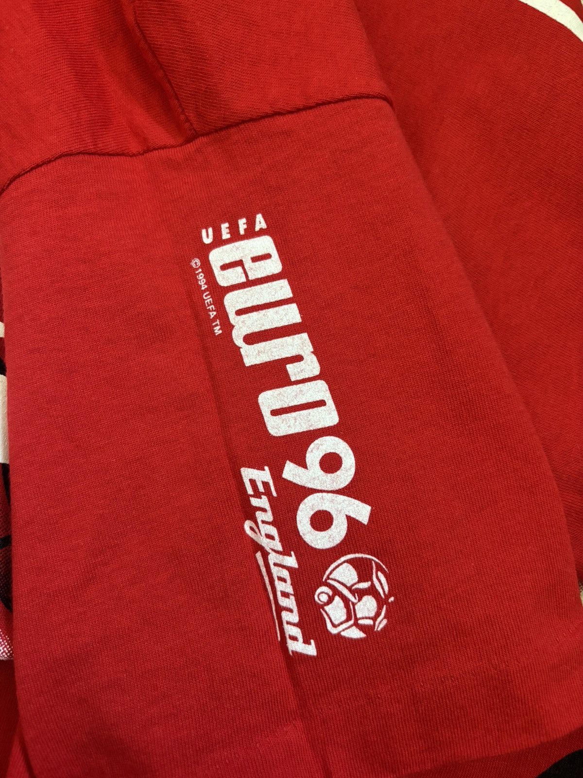 Coca Cola × UEFA × Vintage UEFA EURO 1996 ENGLAND Coca-Cola Graphic Print T-shirt Size US L / EU 52-54 / 3 - 7 Thumbnail