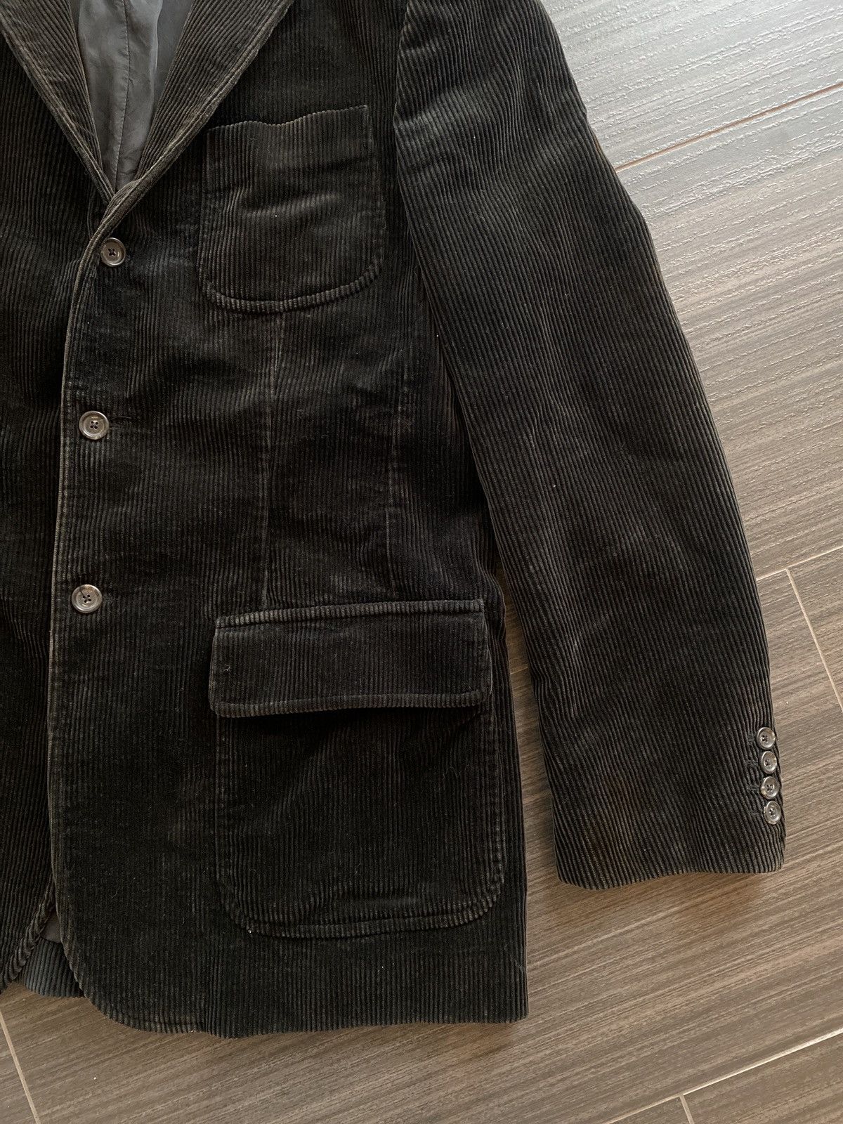 Polo Ralph Lauren × Vintage 90s Polo black corduroy sport jacket L Size US L / EU 52-54 / 3 - 2 Thumbnail