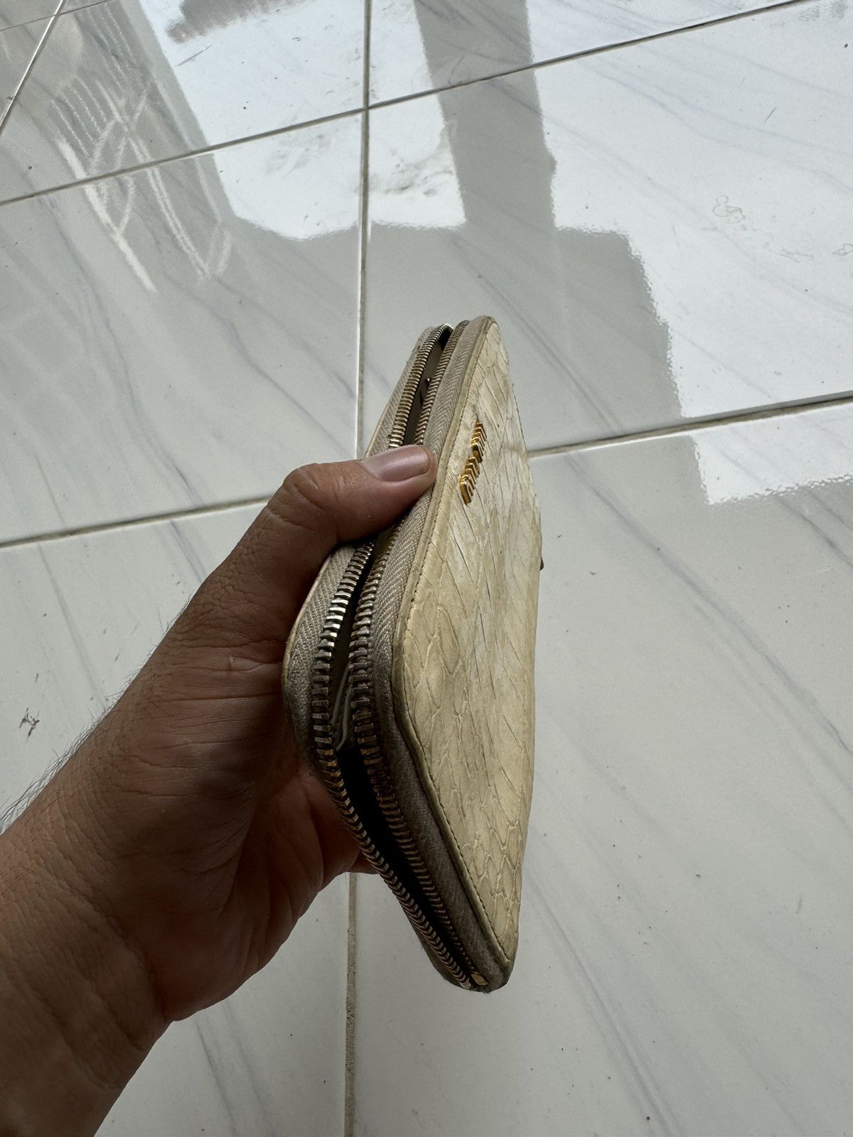 Miu Miu Miu Miu Leather long wallet Size ONE SIZE - 12 Thumbnail