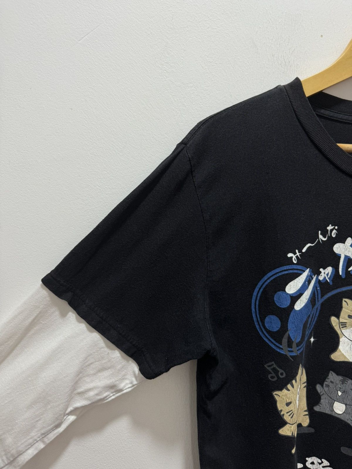 Japanese Brand × Vintage VINTAGE NECHOBICHI-SAN ANIME BIG LOGO LONG SLEEVE TEE Size US S / EU 44-46 / 1 - 4 Thumbnail