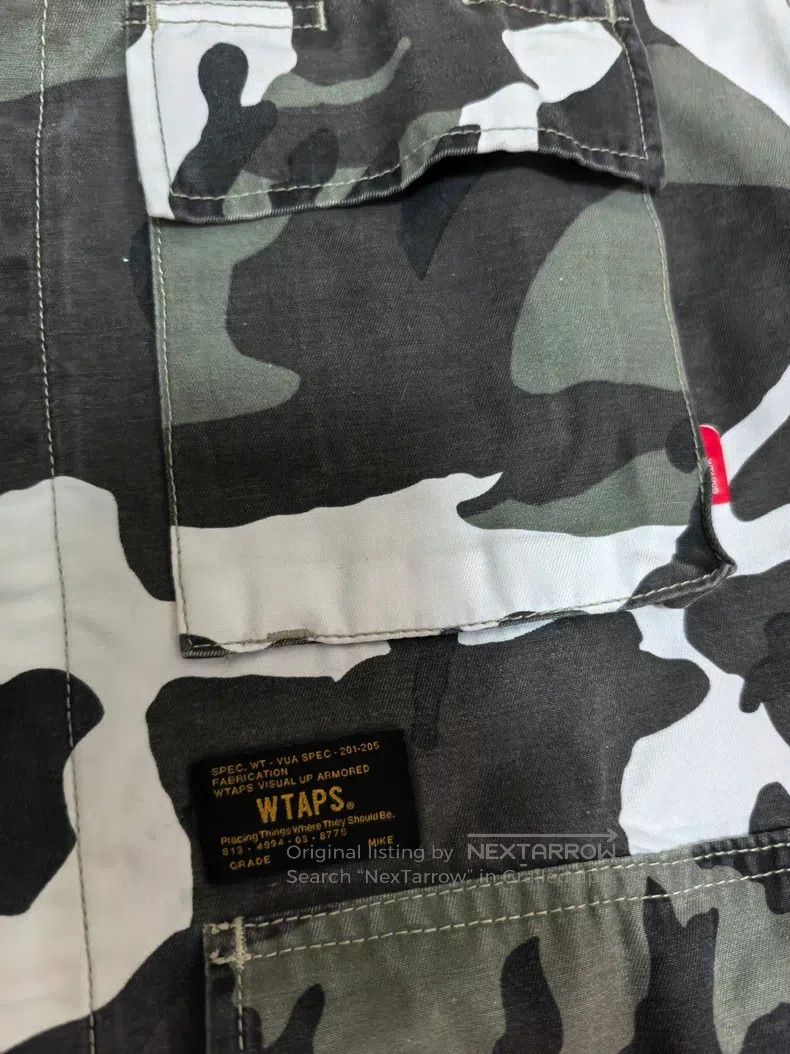 Wtaps Wtaps Snowfield camouflage four bag jacket Size US M / EU 48-50 / 2 - 6 Thumbnail