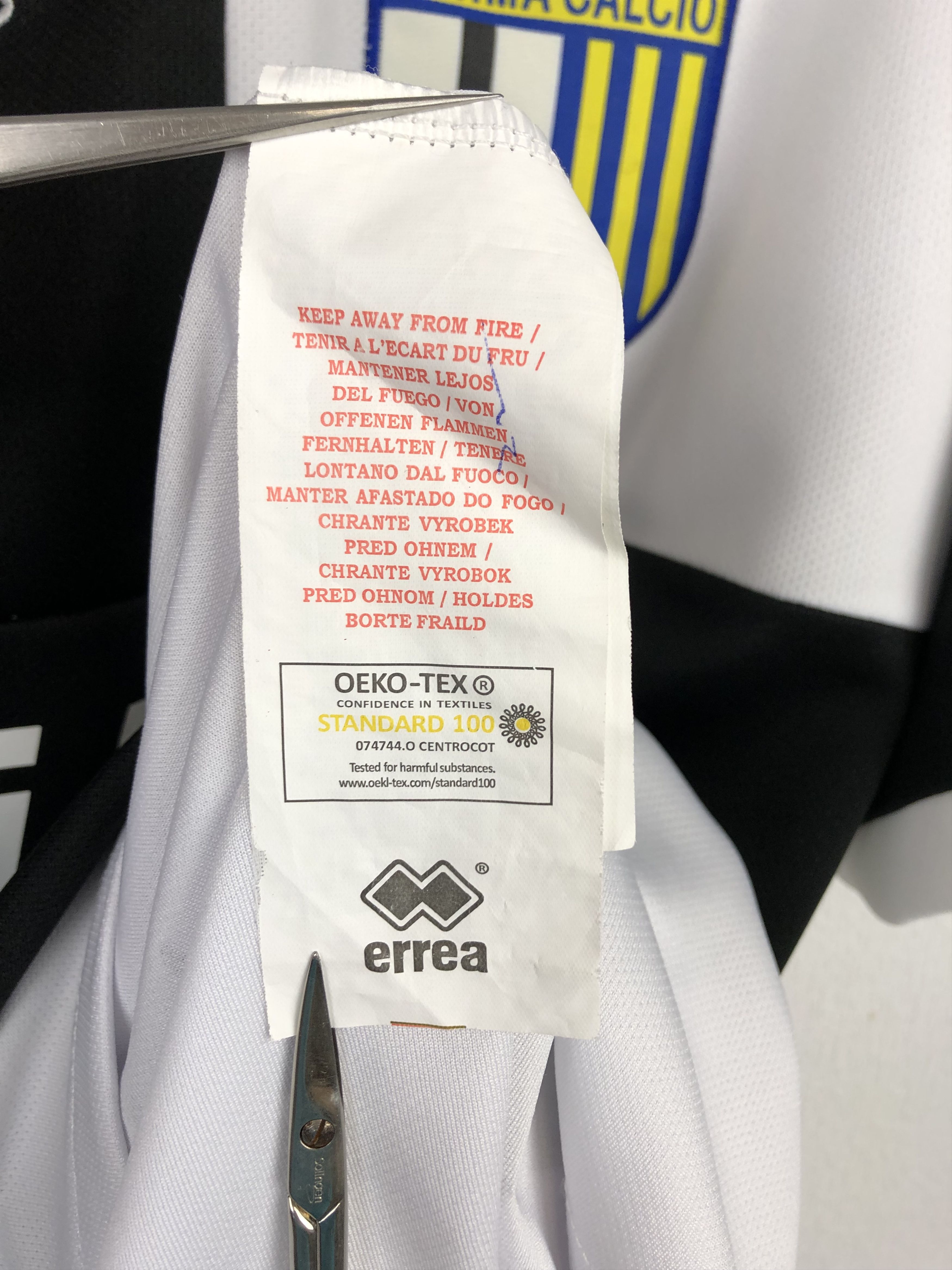 Other Parma football shirt 2019 Soccer Jersey Maglia Trikot Tee Size US XXL / EU 58 / 5 - 9 Thumbnail