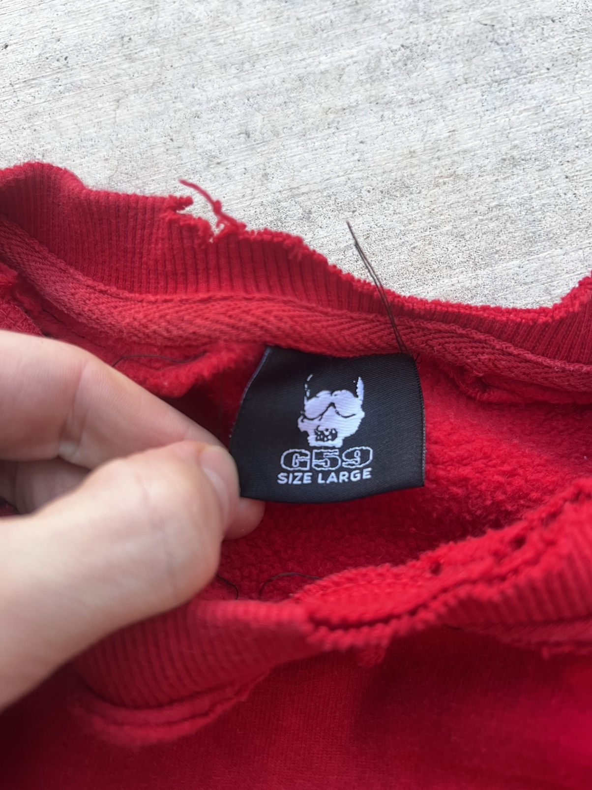 G59 Records G59 $uicideboy$ Jesus Christo Crewneck Size US L / EU 52-54 / 3 - 3 Thumbnail