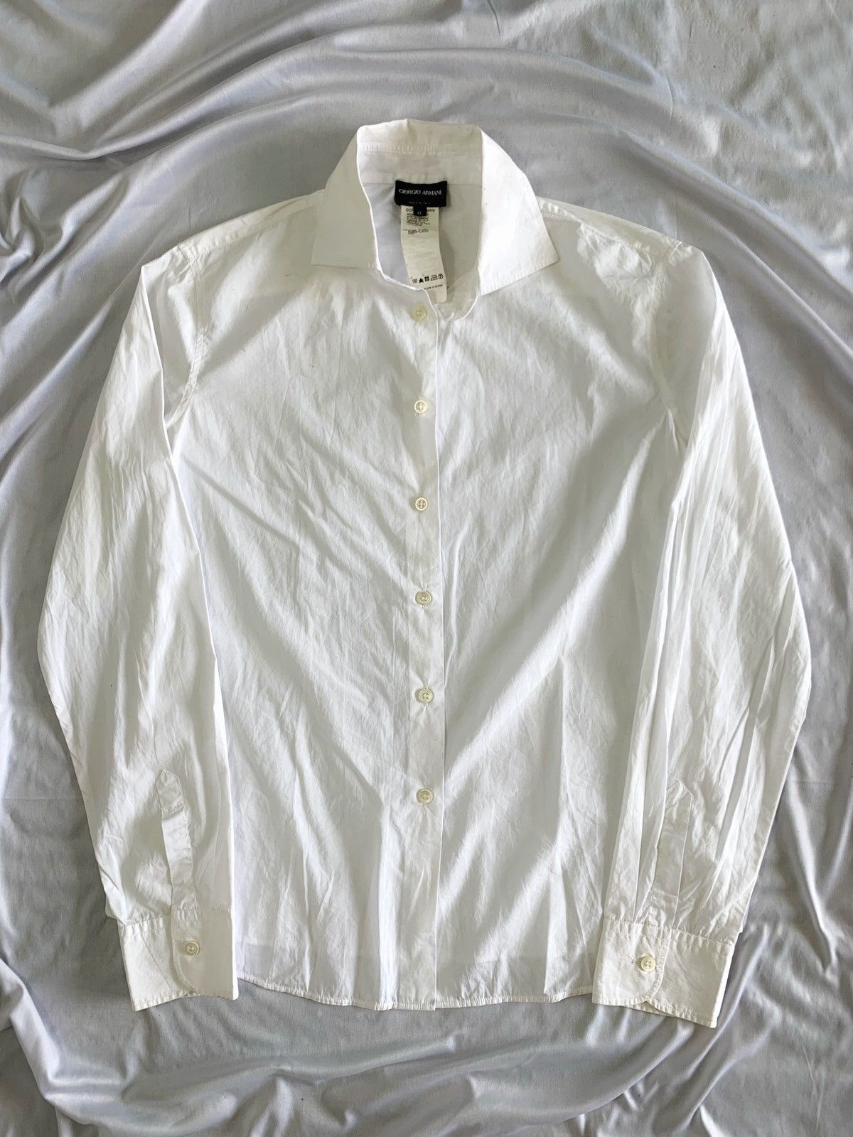 Giorgio Armani Giorgio armani with button up shirt Size US S / EU 44-46 / 1 - 8 Thumbnail