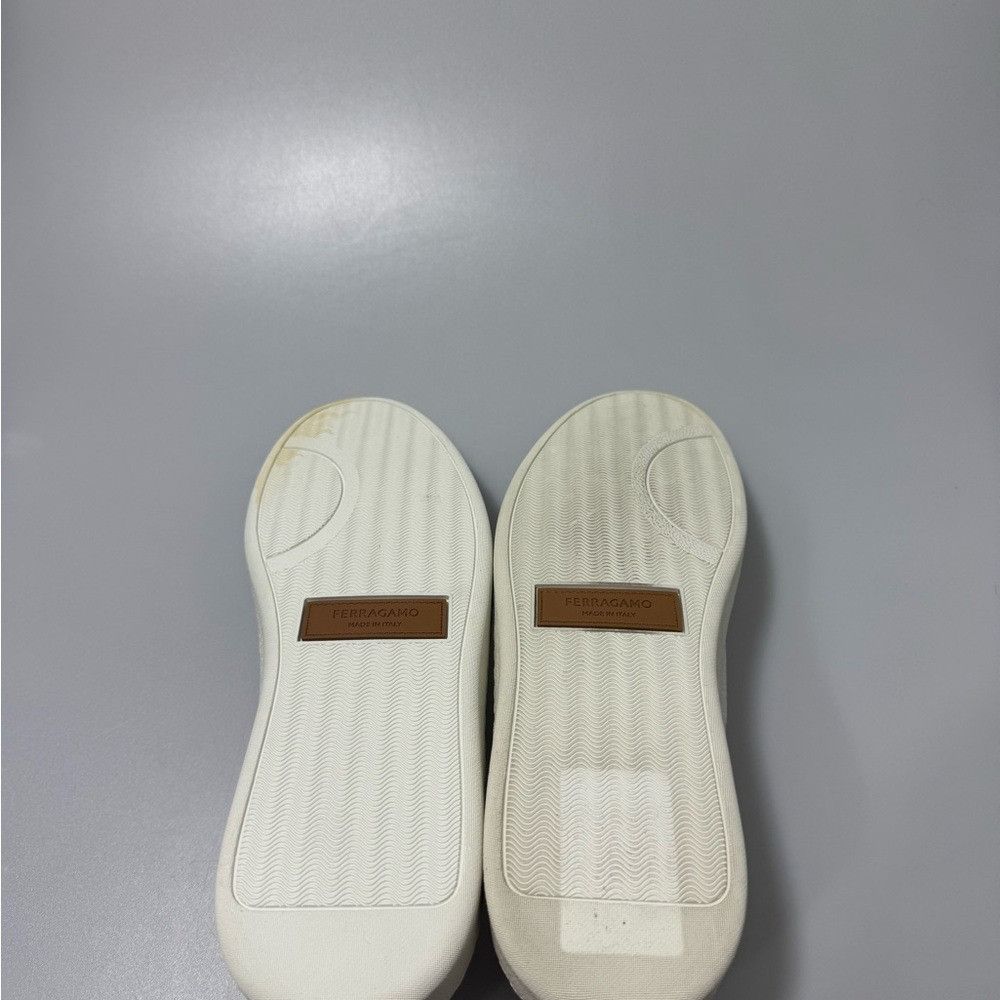 Salvatore Ferragamo Ferragamo Achille 1 Sneakers White Men’s Size 8.5 Size US 8.5 / EU 41-42 - 7 Thumbnail