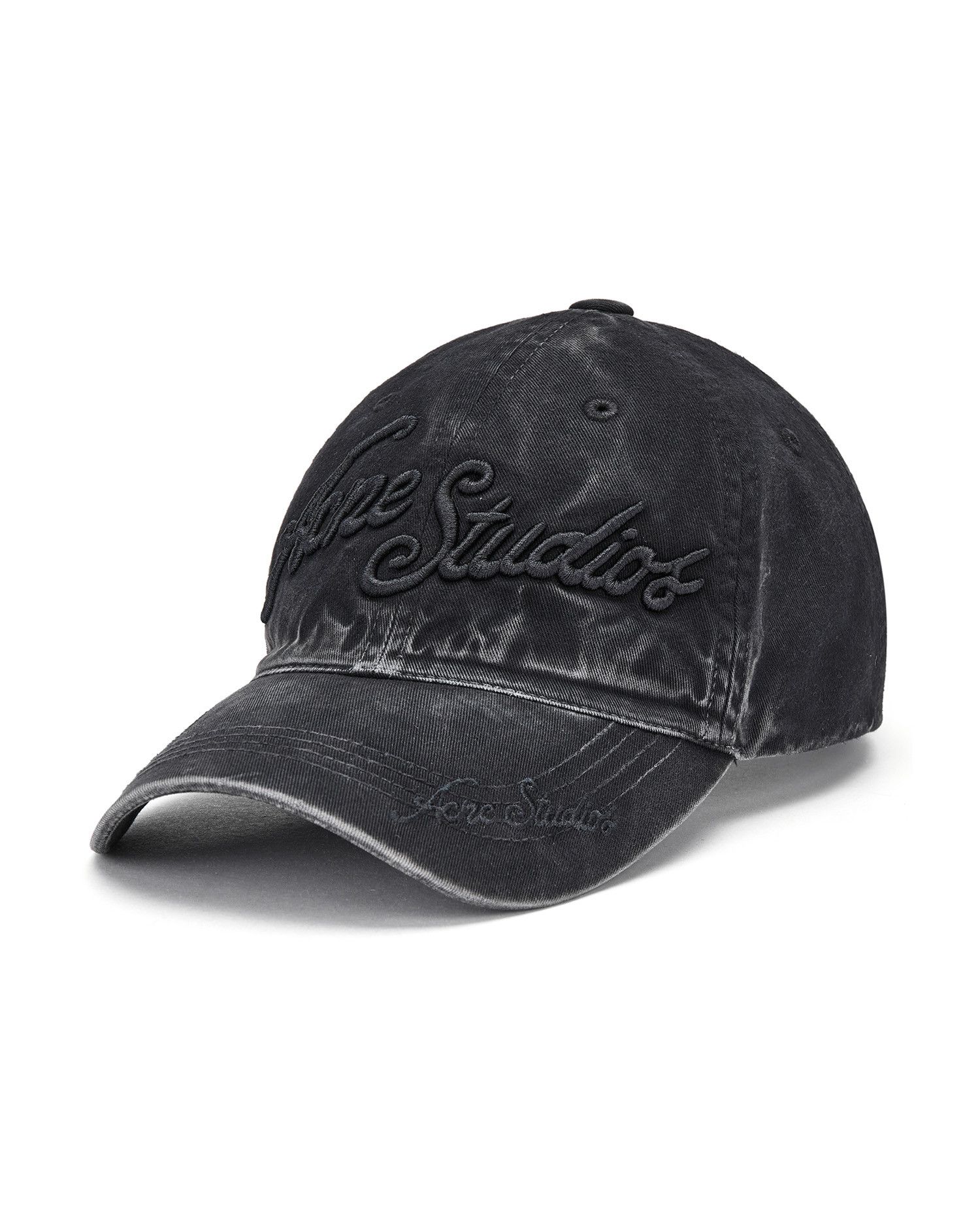 Acne Studios Acne Studios Letter Embroidery Distressed Design Cap Size ONE SIZE - 1 Thumbnail