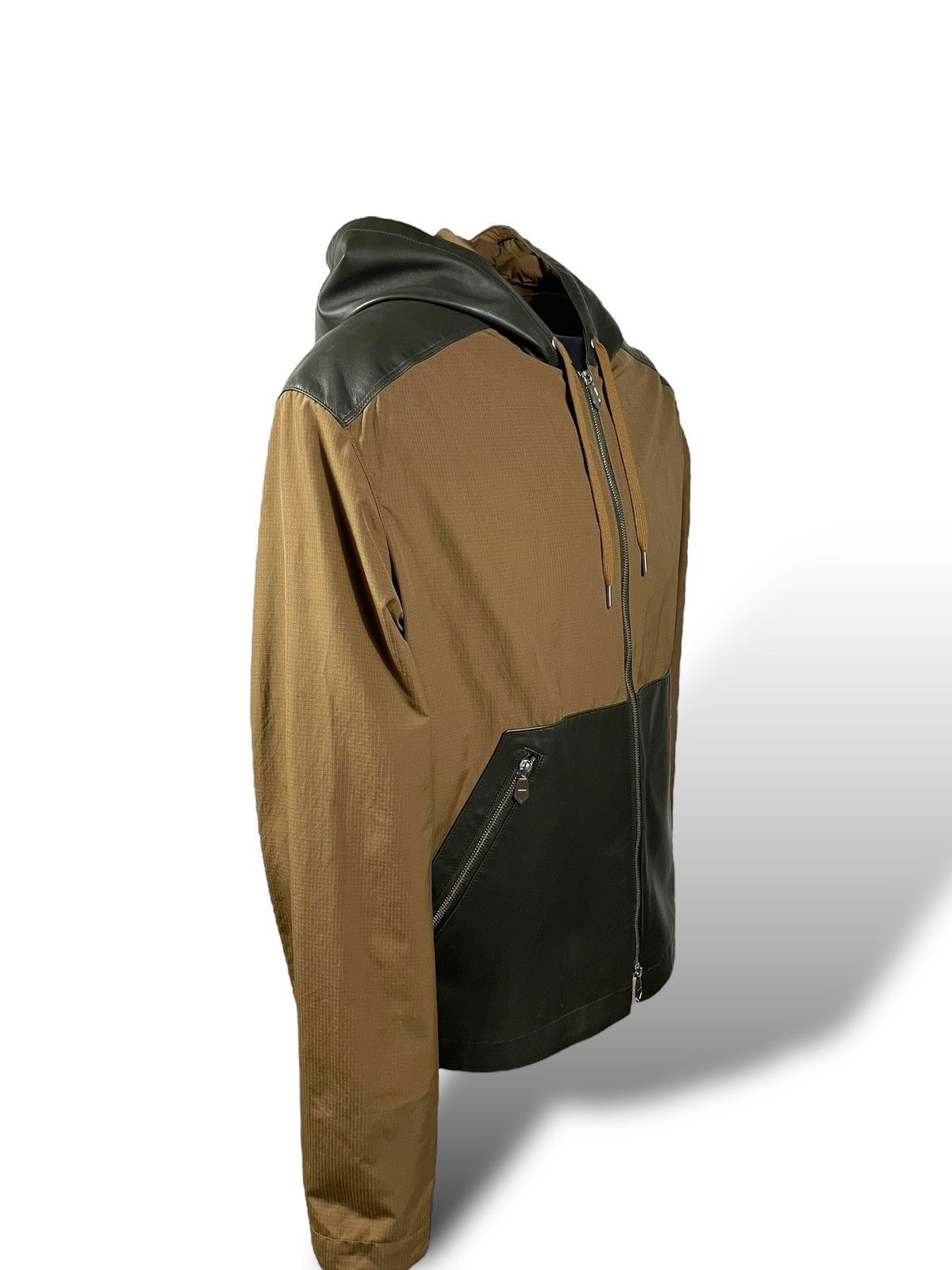 Hermes Hermes Leather K-way Jacket Size US S / EU 44-46 / 1 - 3 Thumbnail