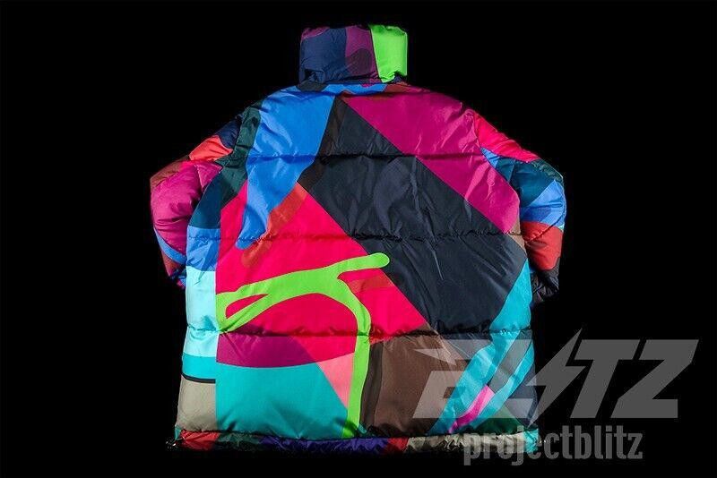 Sacai FW21 Sacai Kaws Padded Jacket Multicolor Size 2 M Medium Size US M / EU 48-50 / 2 - 3 Thumbnail