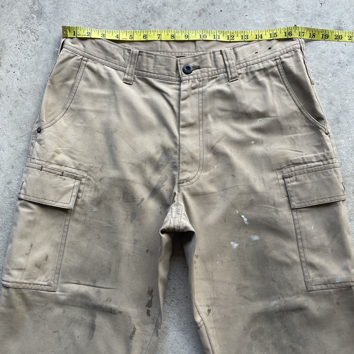 Japanese Brand Vintage Japan Dirty/Painter/Faded Workwear Cargo Pants W34 Size US 34 / EU 50 - 7 Thumbnail