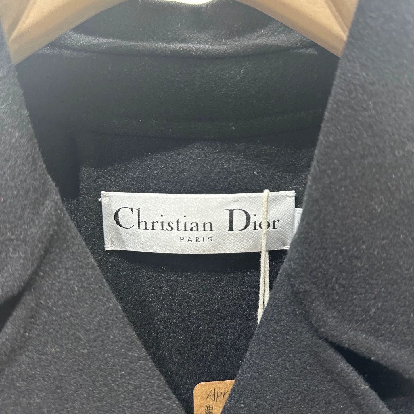 Christian Dior Monsieur Christian Dior apr184 Cashmere Black Classic Coat 40 Size M / US 6-8 / IT 42-44 - 4 Thumbnail