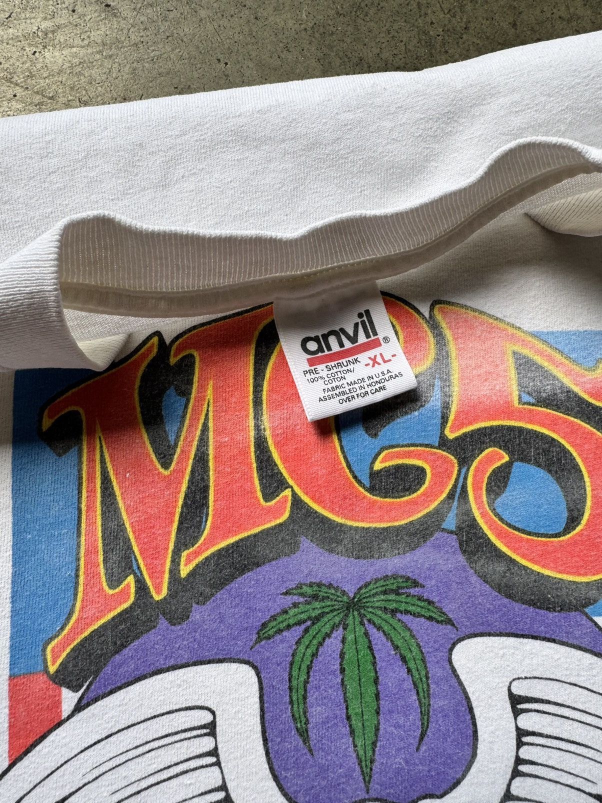 Vintage ‘90s MC5 Zenta Band Tee Shirt Nirvana Sonic Youth Beatles Size US XL / EU 56 / 4 - 4 Thumbnail