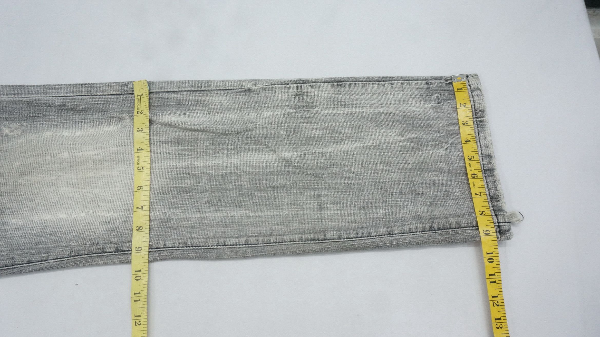 Japanese Brand UPSET Jeans Vintage Distressed Denim Size US 30 / EU 46 - 14 Thumbnail