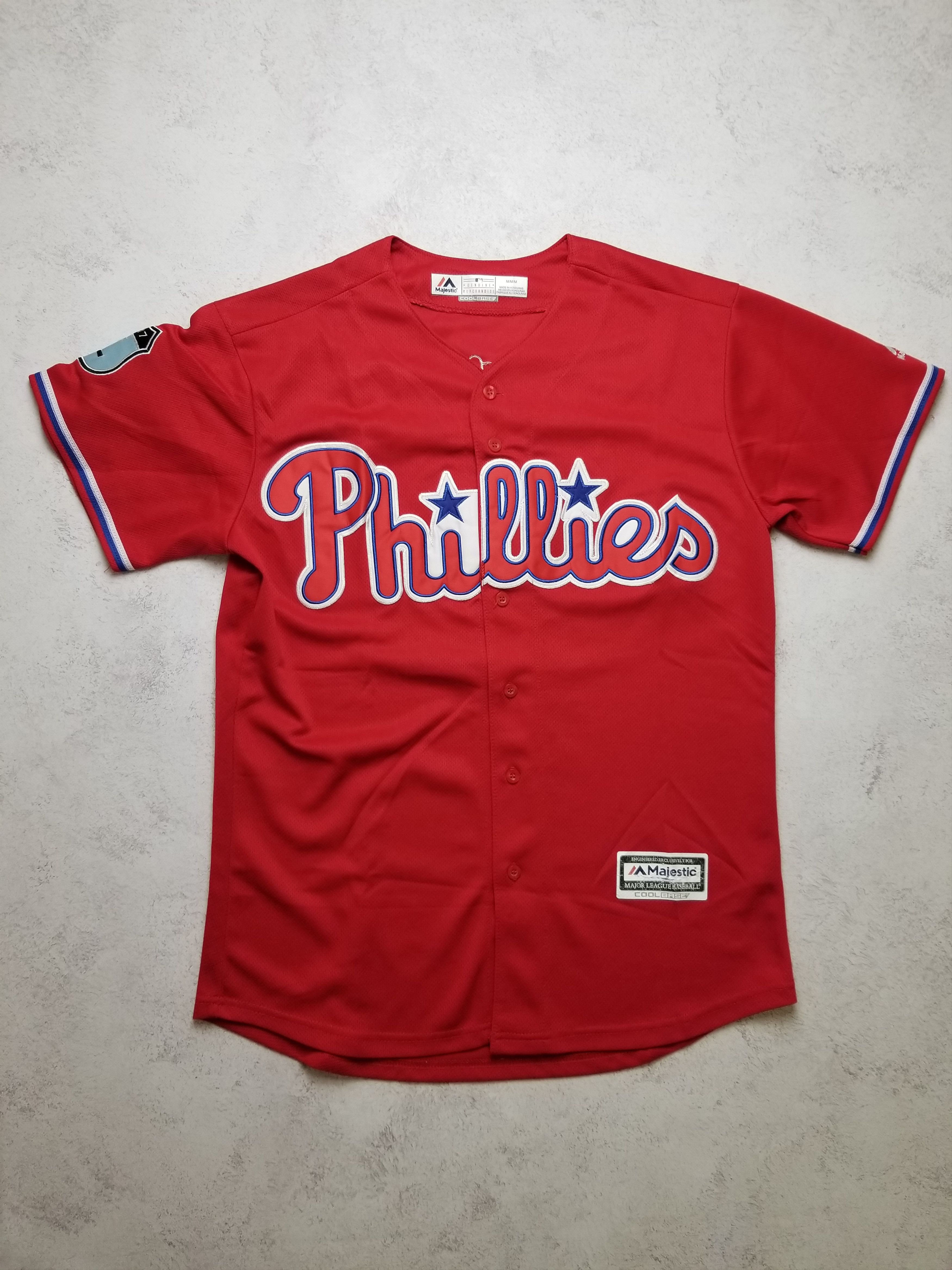 Majestic Philadelphia Phillies Maikel Franco 7 Limited 2017 Jersey Size US M / EU 48-50 / 2 - 2 Thumbnail