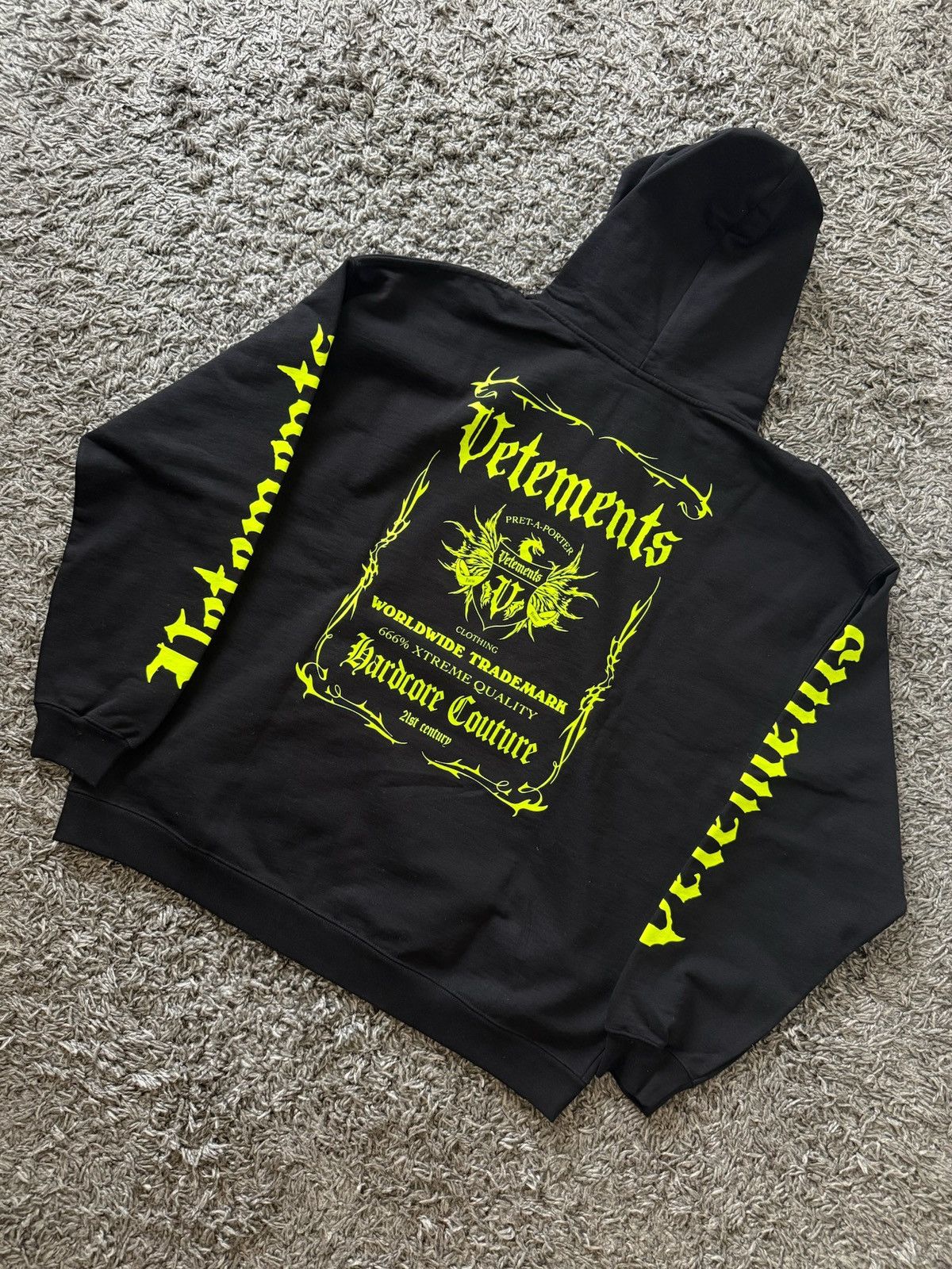 Vetements Vetements Hardcore Couture Hoodie Size US L / EU 52-54 / 3 - 2 Thumbnail