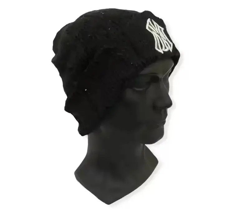 MLB × New York Yankees Vintage New York Yankees Big Logo Beanie Hat Size ONE SIZE - 2 Thumbnail