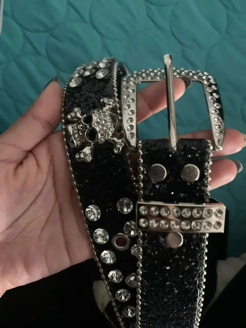 Japanese Brand × Vintage Gothic emo belts with skulls Size ONE SIZE - 2 Thumbnail