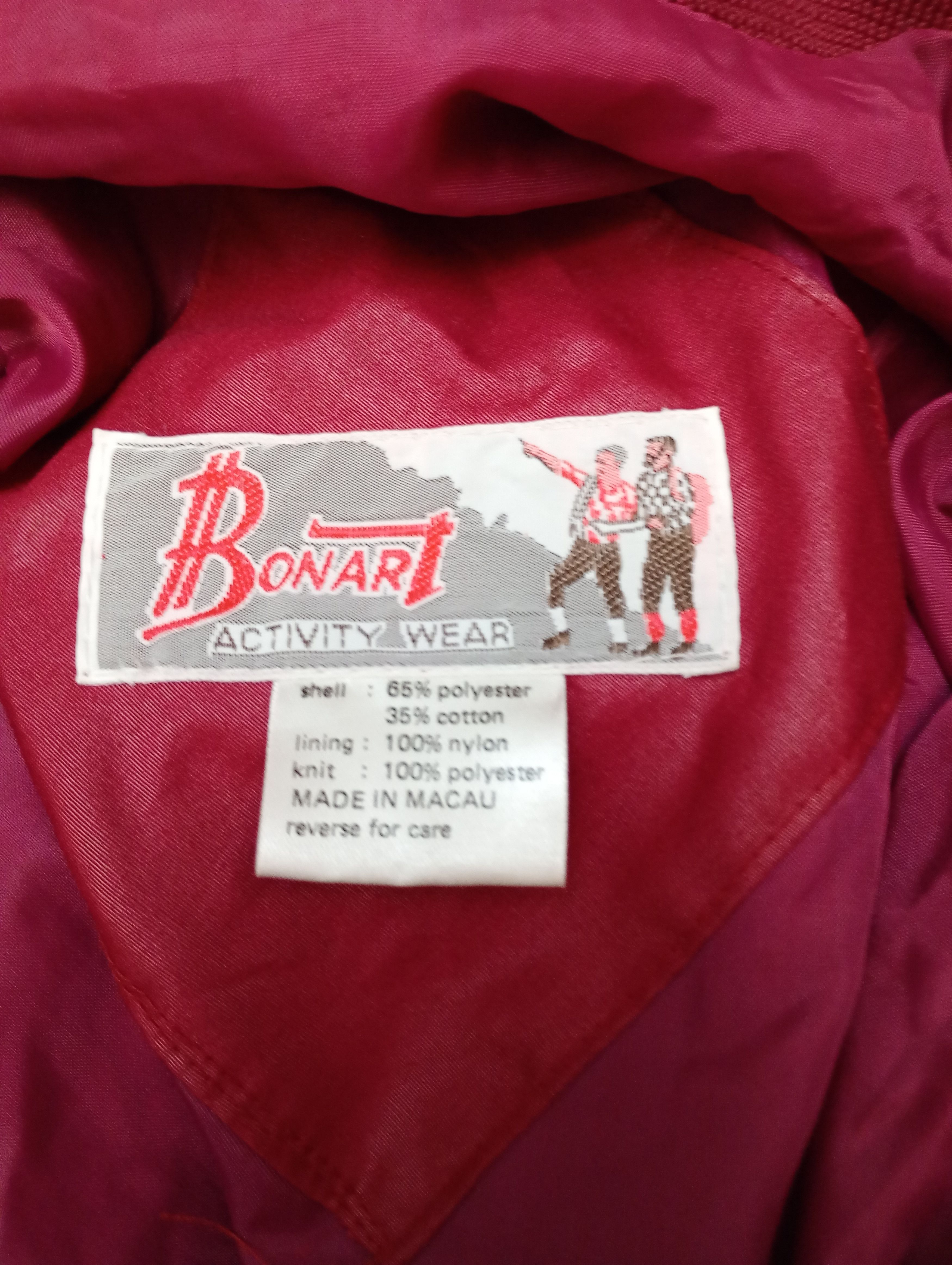 Vintage Bonart Bomber Jacket Vintage 80's Size US XL / EU 56 / 4 - 11 Thumbnail
