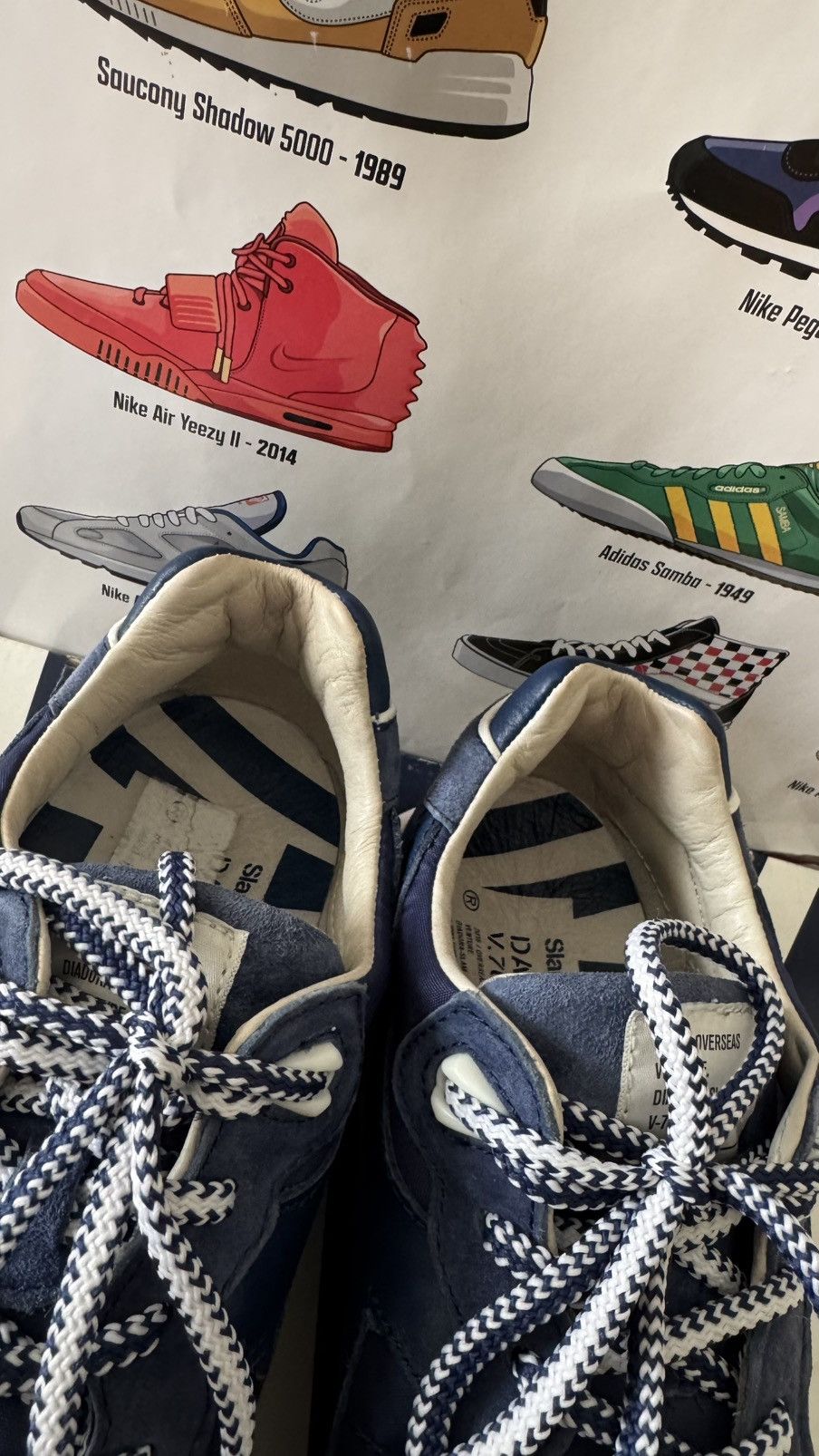 Diadora Diadora V7000 Slam Jam Size US 9 / EU 42 - 8 Thumbnail