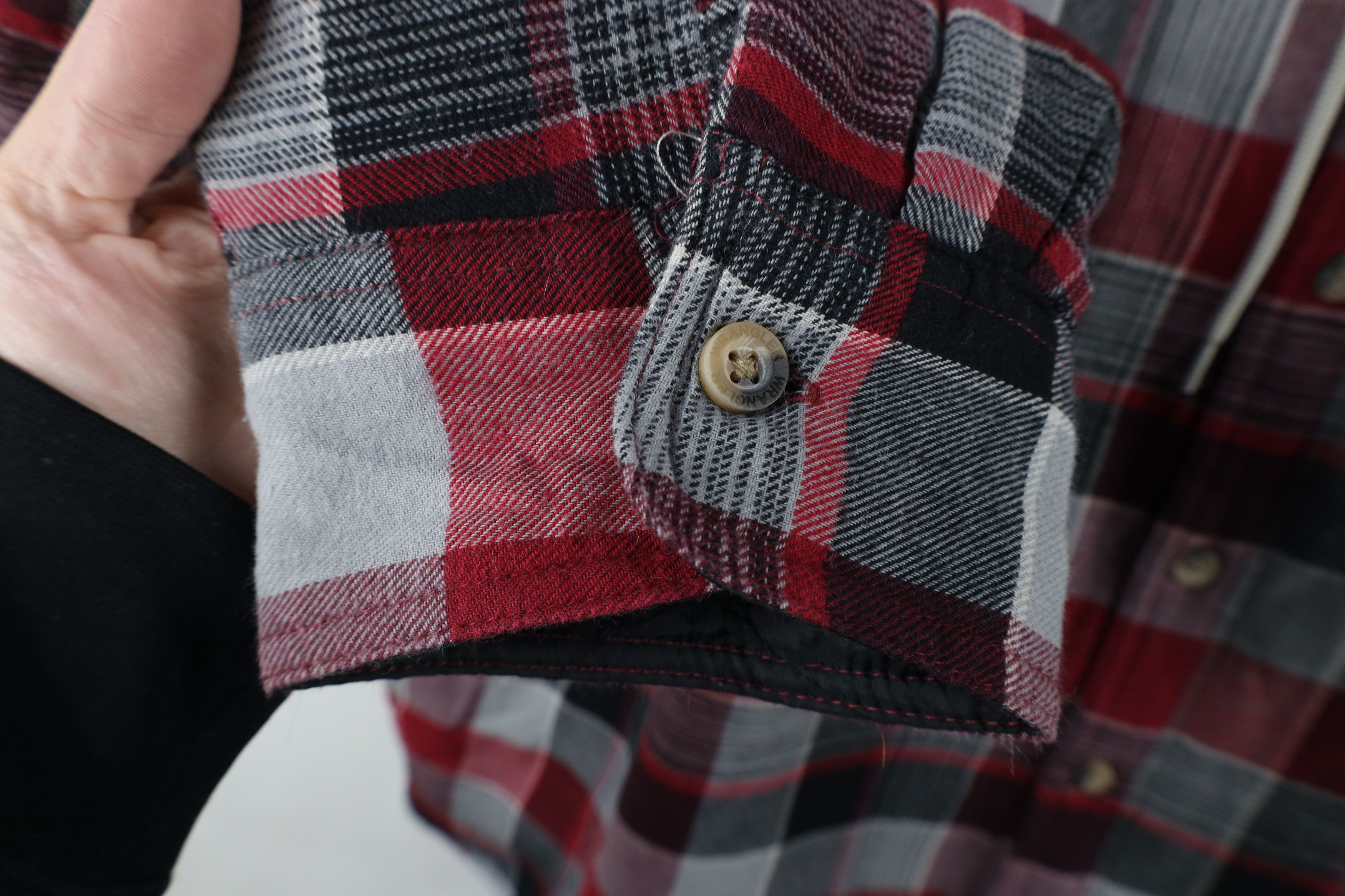 Vintage × Wrangler Vintage Wrangler Hooded Button Shirt Jacket Jac Shirt Size US XXL / EU 58 / 5 - 4 Thumbnail