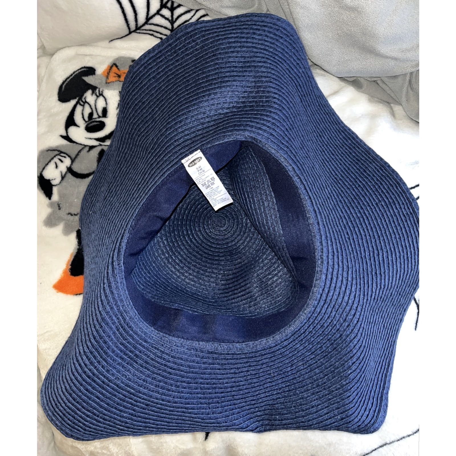 Old Navy Old Navy Women Blue Floppy Sun Cap Hat Fitted S/M Size ONE SIZE - 4 Thumbnail