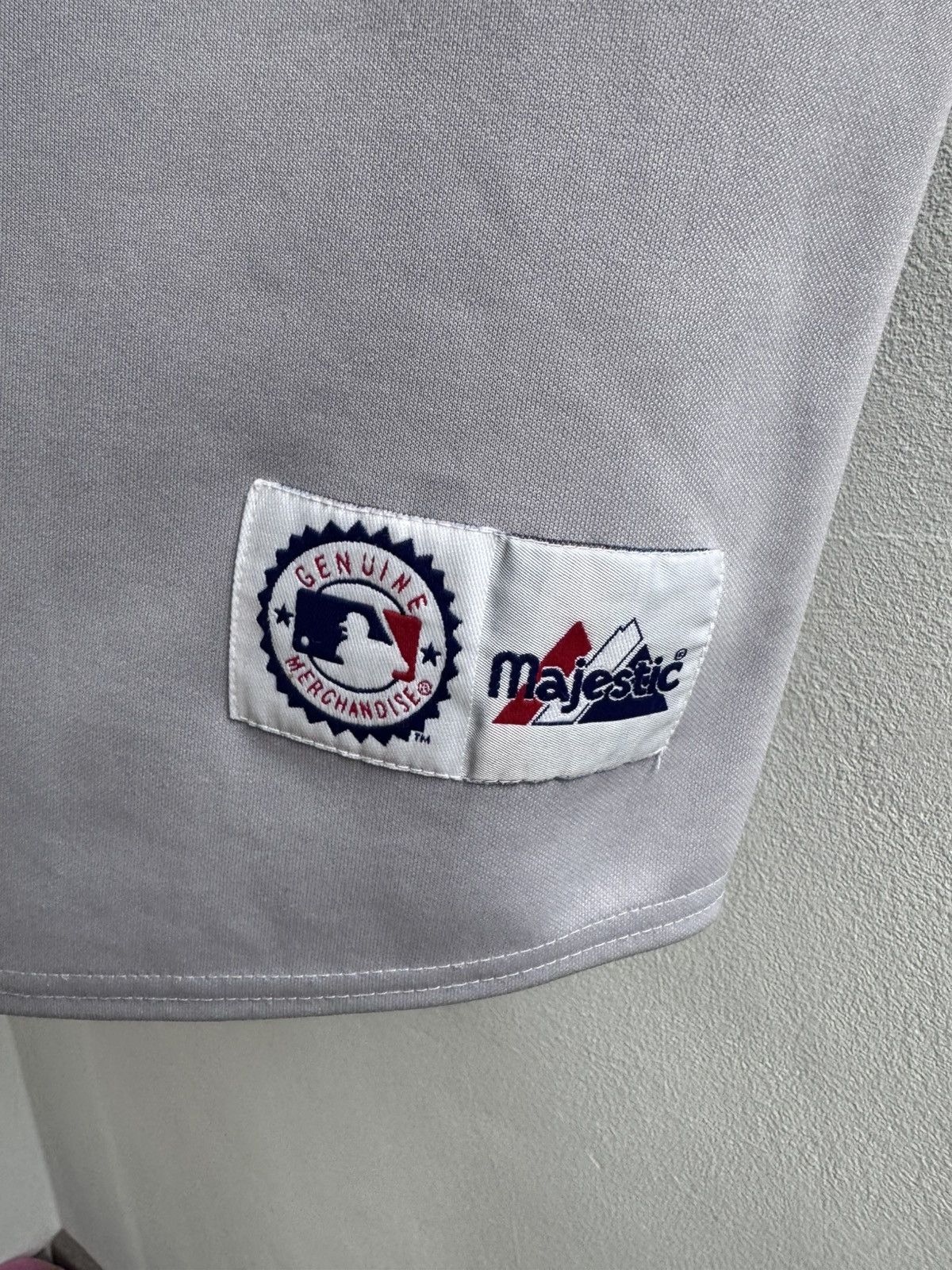 Majestic RARE NEW YORK YANKEES MLB BASEBALL SHIRT JERSEY VINTAGE 90s Size US XL / EU 56 / 4 - 7 Thumbnail