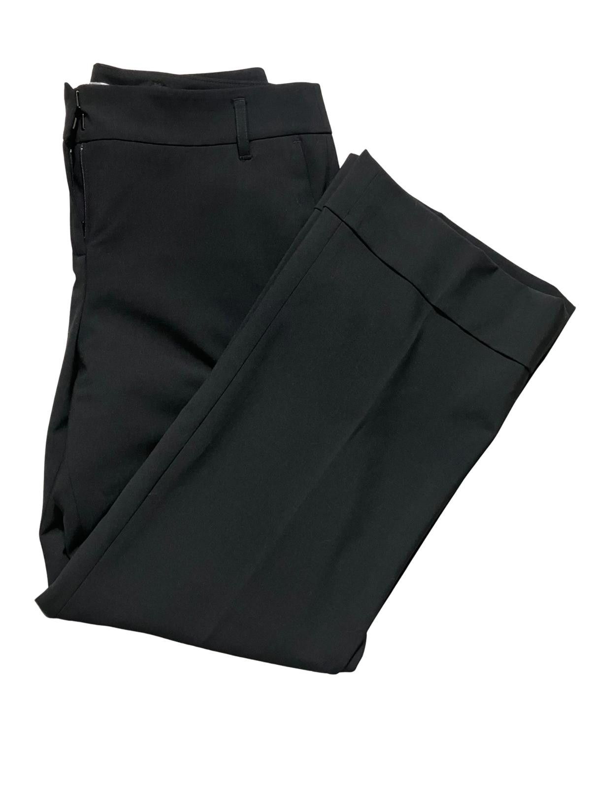 Other Black Wide Leg Dress Pants for Women Loft Size 8P Size 36R - 2 Thumbnail