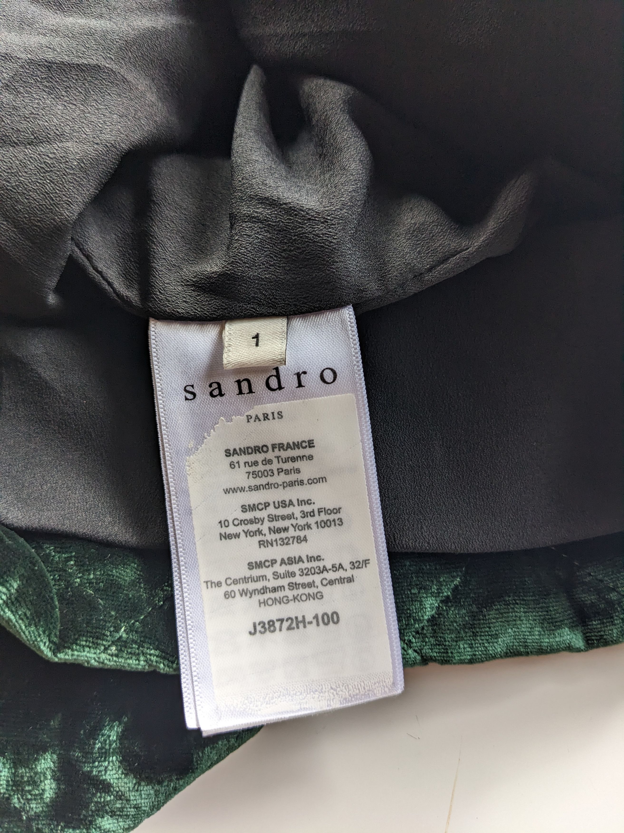 Sandro Sandro Paris velvet mini skirt Size 26" / US 2 / IT 38 - 8 Thumbnail