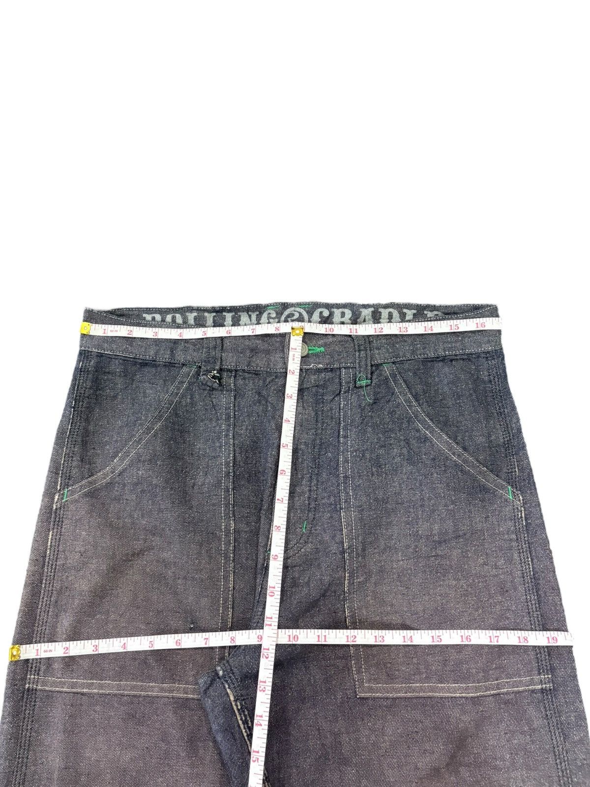 Japanese Brand Vintage Japanese Brand Distressed Baggy Baker Pants Jeans Size US 34 / EU 50 - 11 Thumbnail
