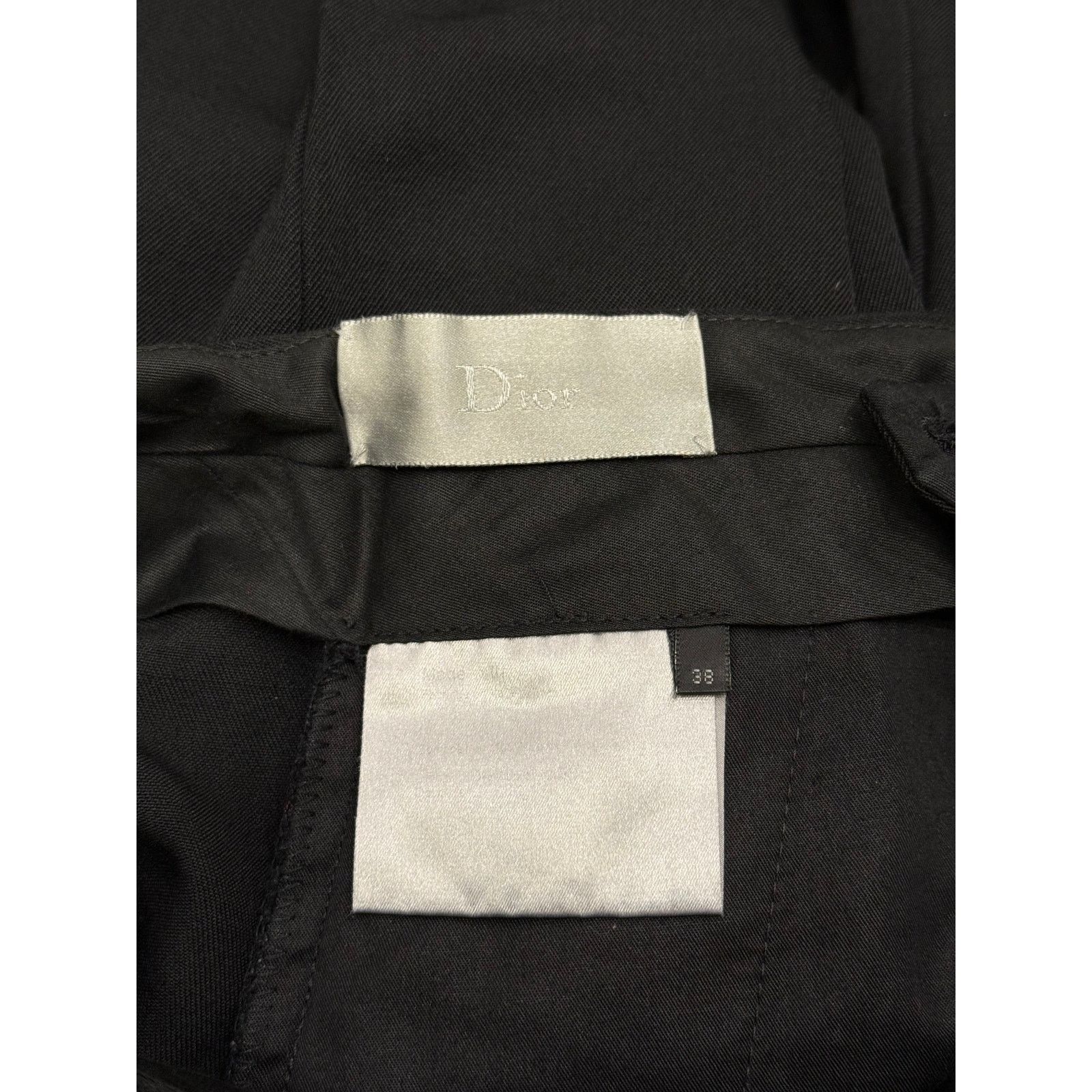 Dior A/W2002 Dior by Hedi Slimane tailored pants Size 27" / US 4 / IT 40 - 7 Thumbnail