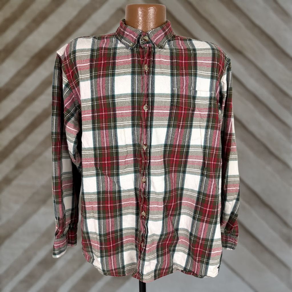 Vintage RedHead Flannel Shirt Men XL Plaid Cotton Midweight Button-Up Casual Outdoors Size US XL / EU 56 / 4 - 1 Thumbnail